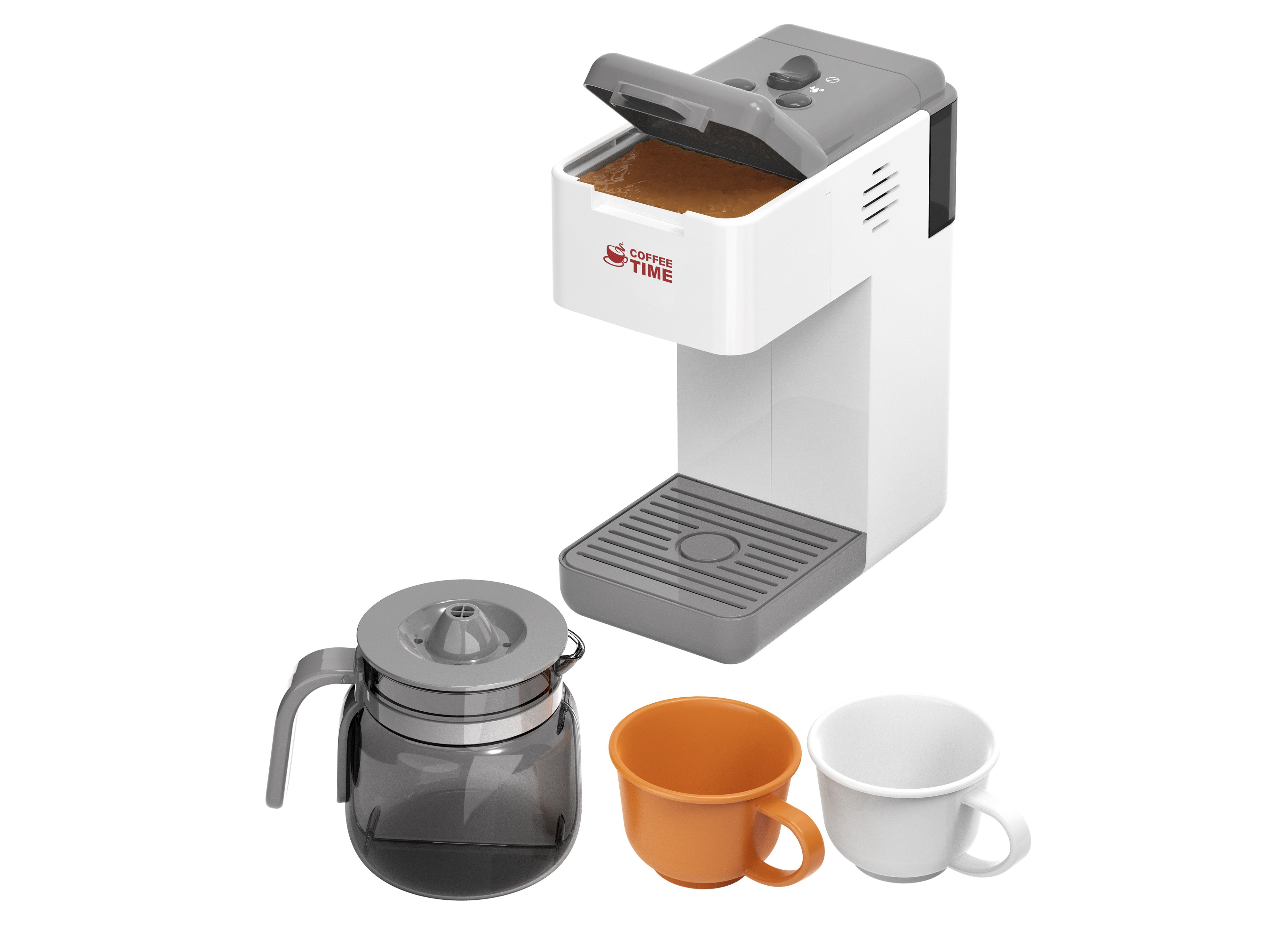 Caffettiera Con Bollitore E Acqua Corrente 20 Cm