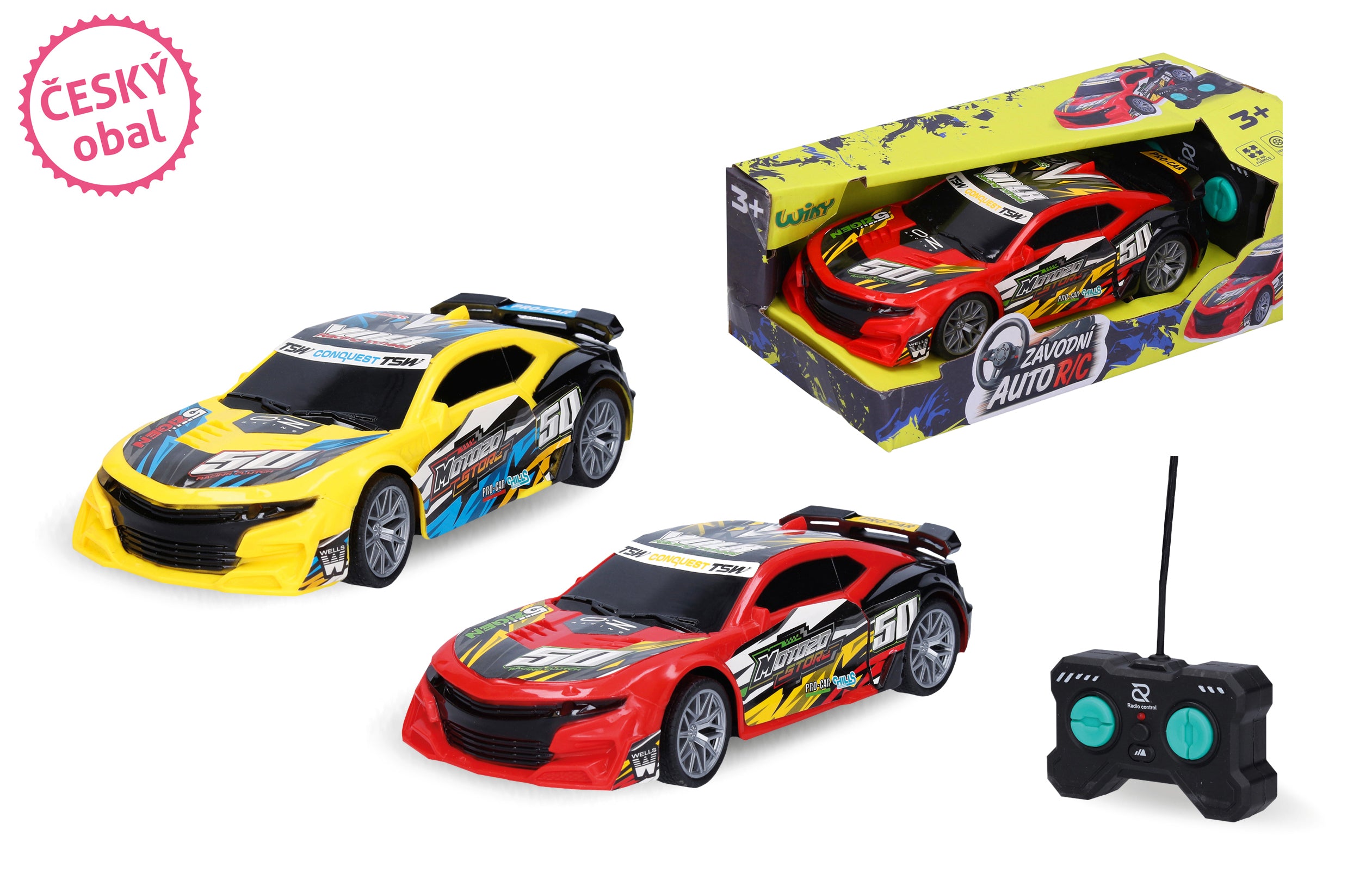 Auto telecomandata Volk Rc 19 cm - Confezione ceca