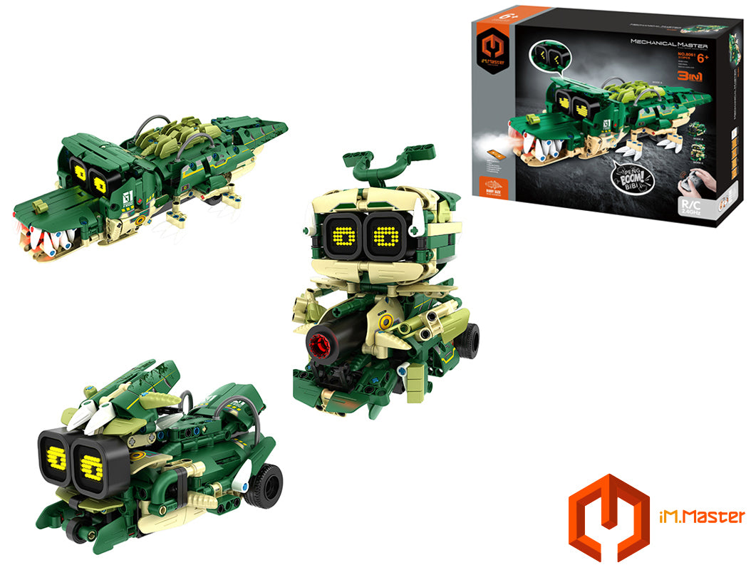 Kit Robot Crogall Crogall Im.master 3in1 Rc Cianrialú 34.3x14.5x8 Cm