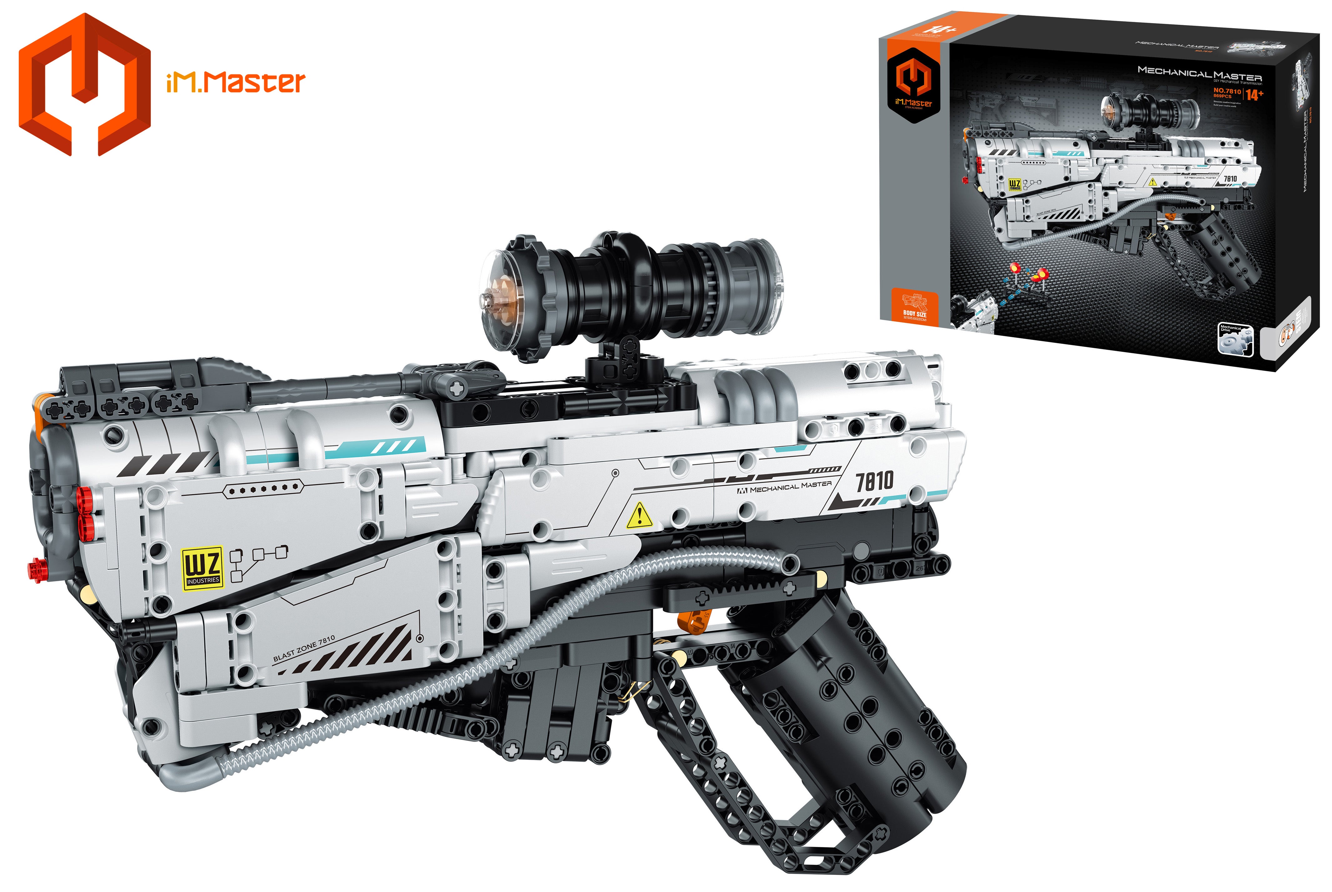 Kit Pistol Im.master Blast Zone 7810 32,5x5,6x22 Cm