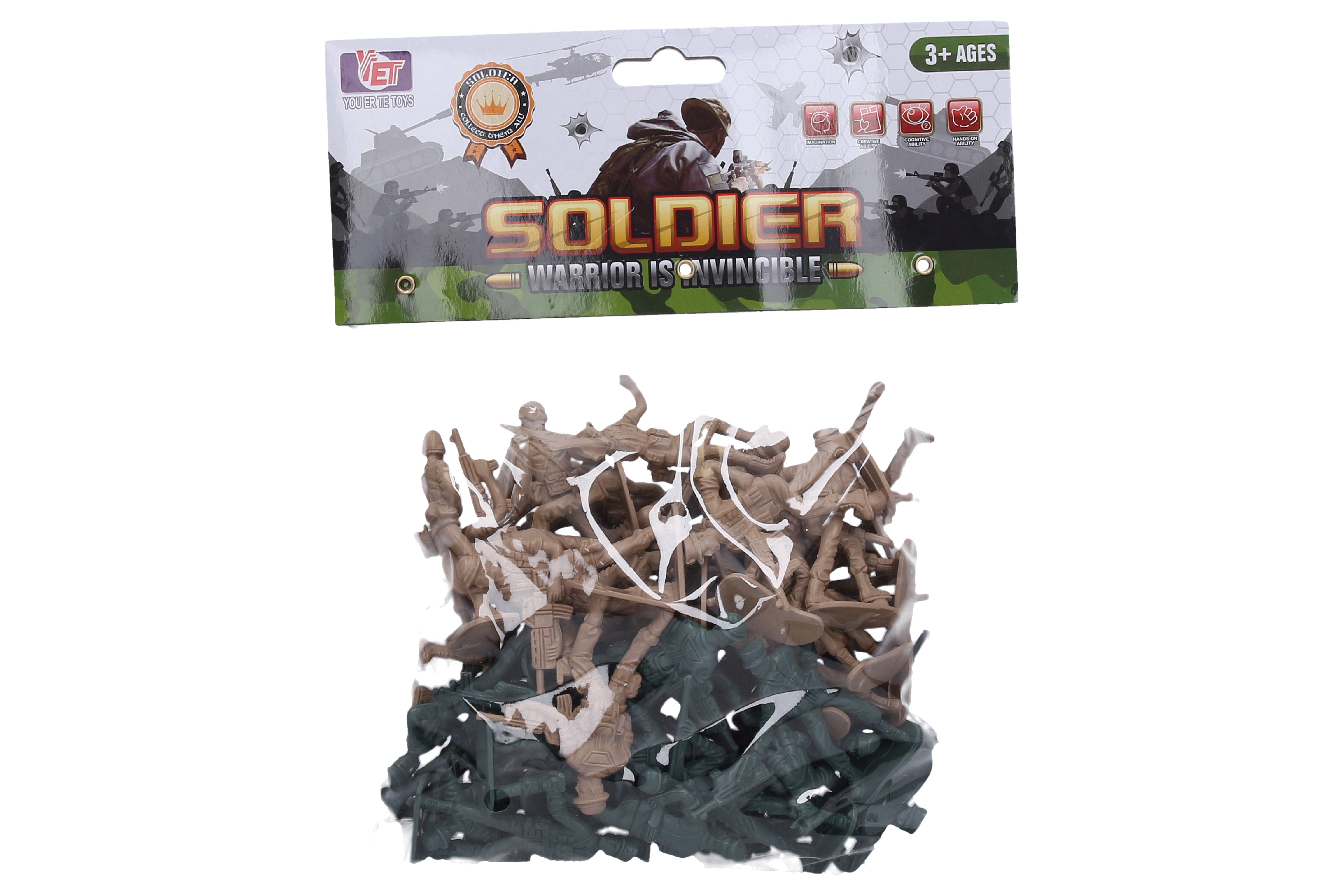 Soldiers Figurines Set 48 Pcs 7 Cm