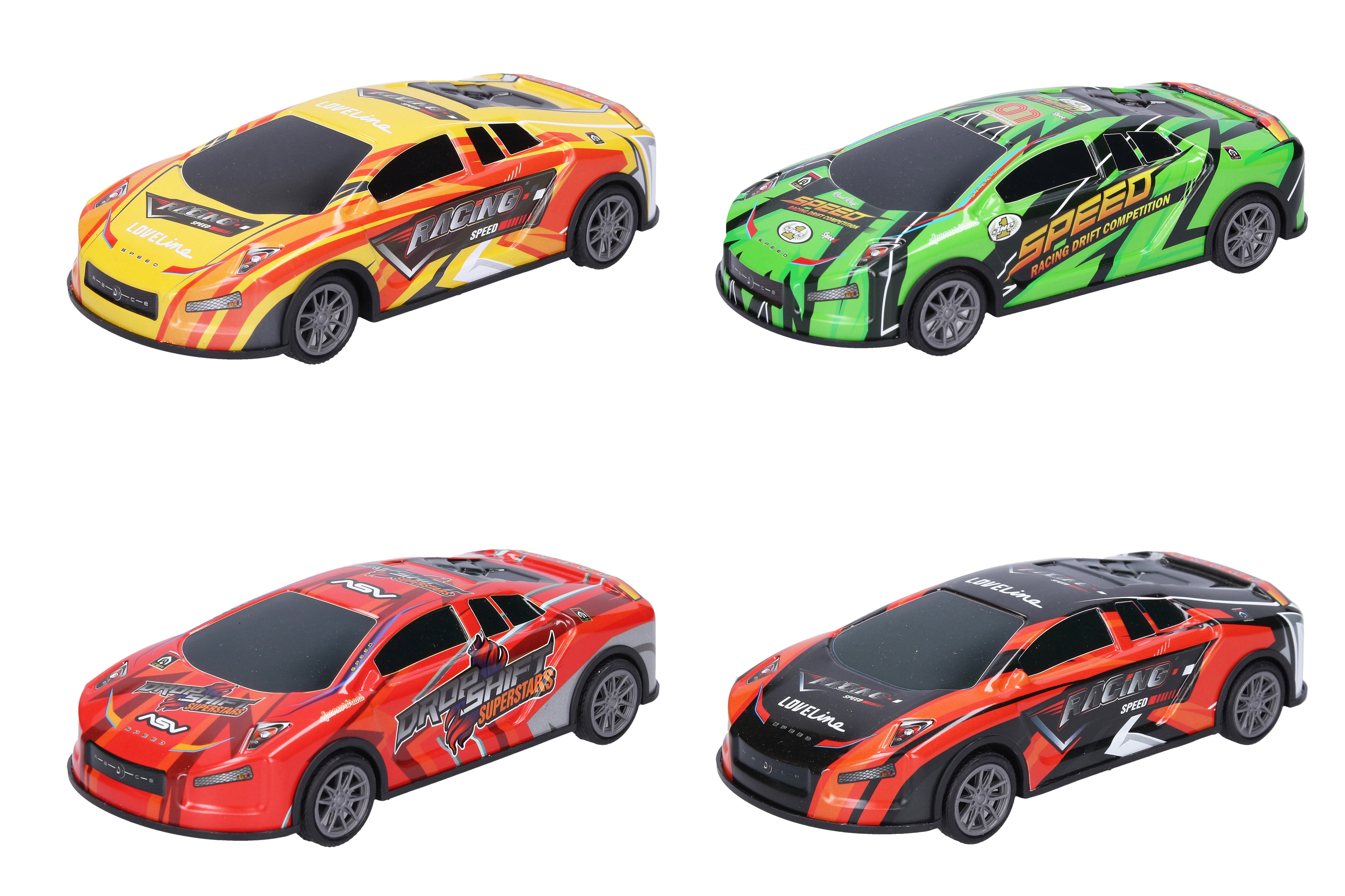 Voiture Drift Métal Sur Volant 17 Cm