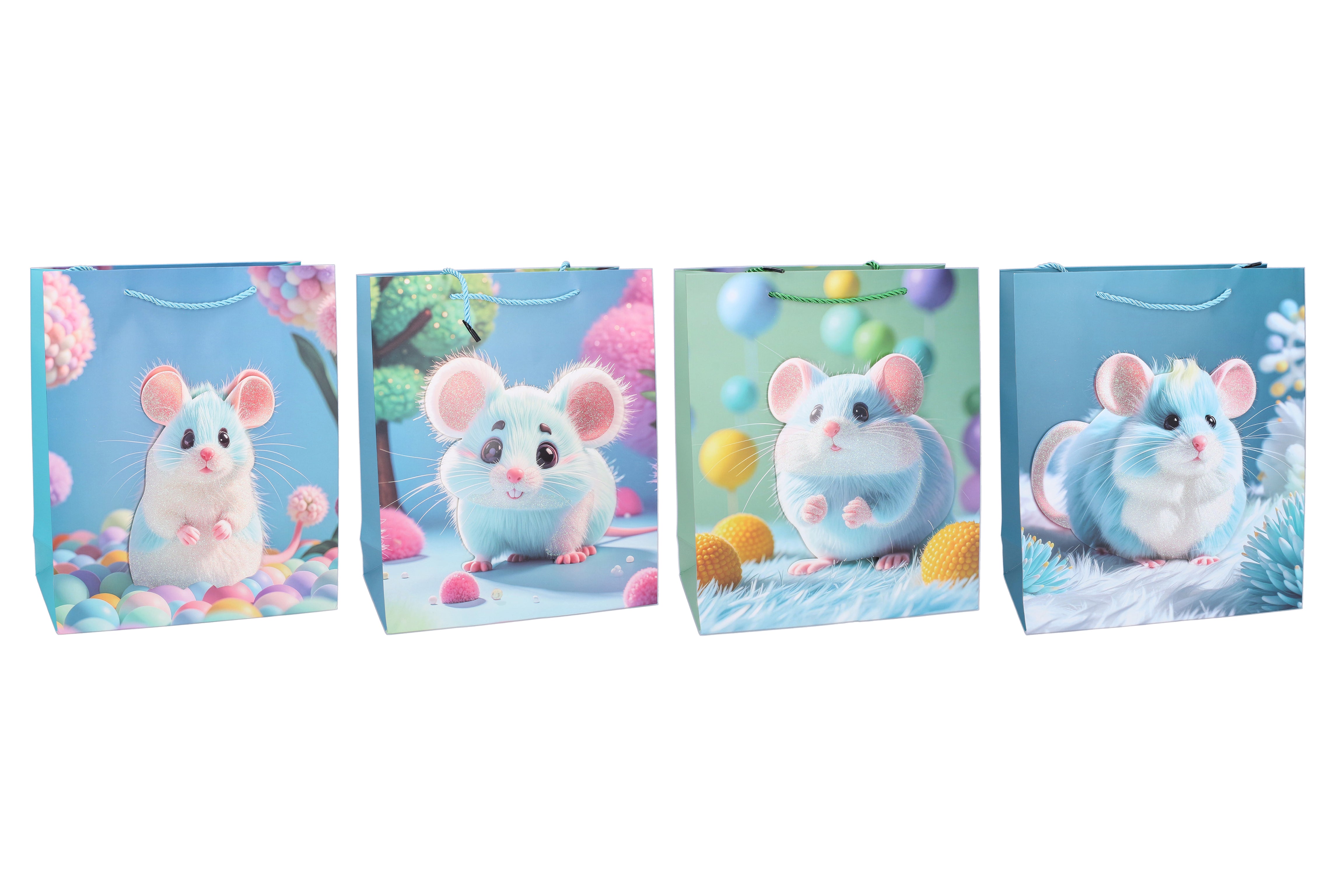 Saco de Presente L 30x40x12 Cm Infantil