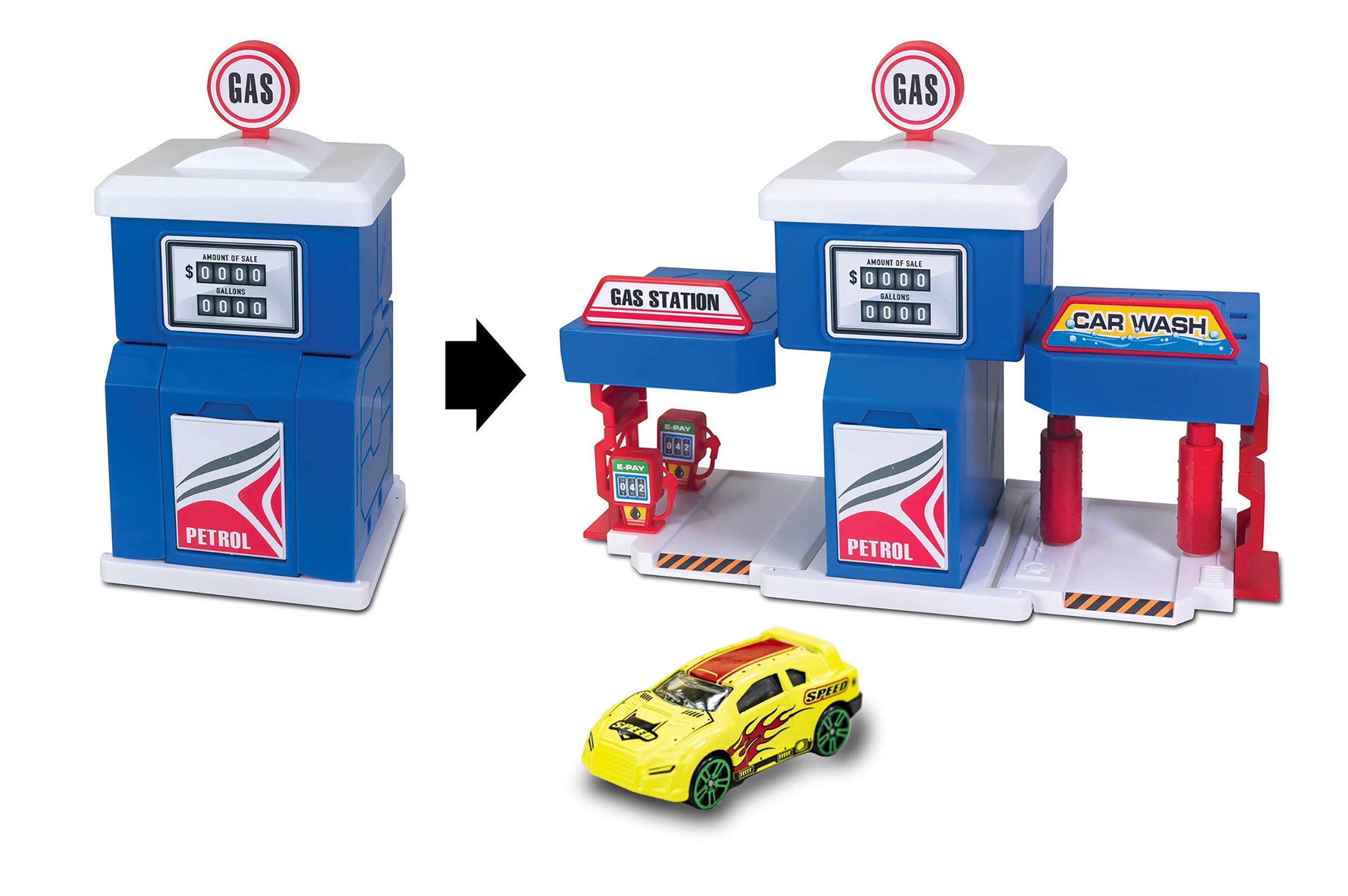 Tankstation Opvouwbaar 15cm