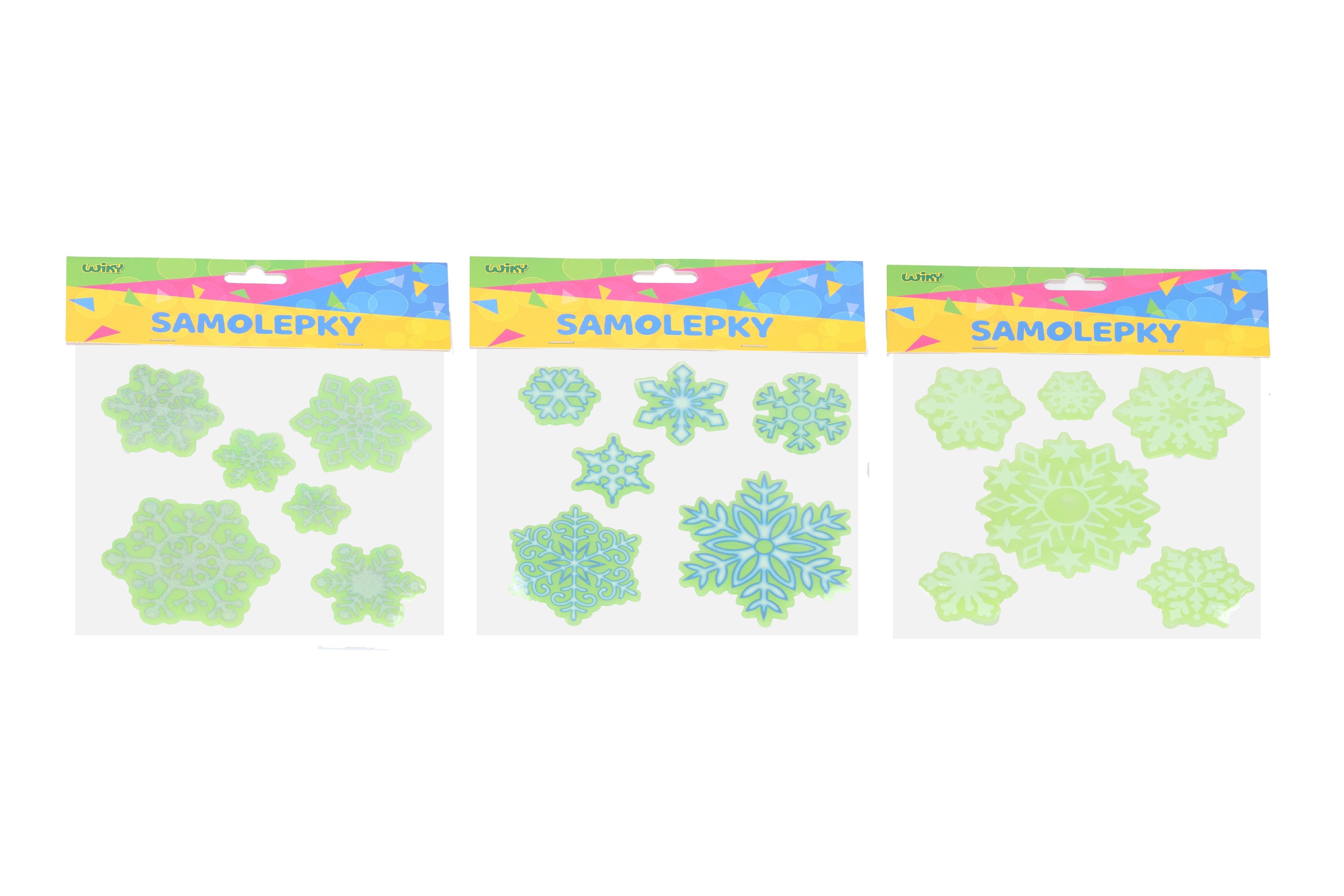 Glow In The Dark Stickers Gel Flakes