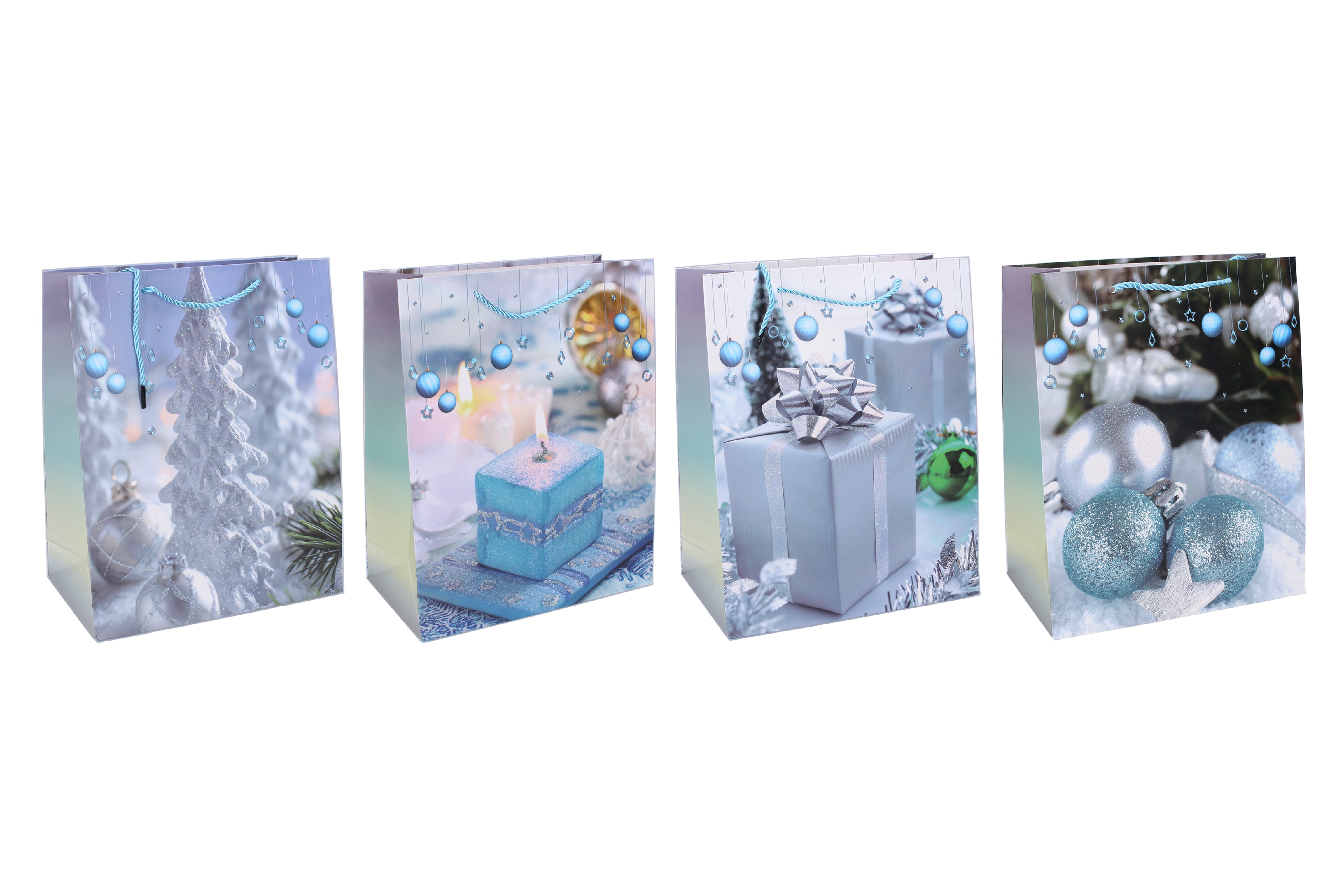 Bolsa Regalo L 31x40x12 Cm Navidad