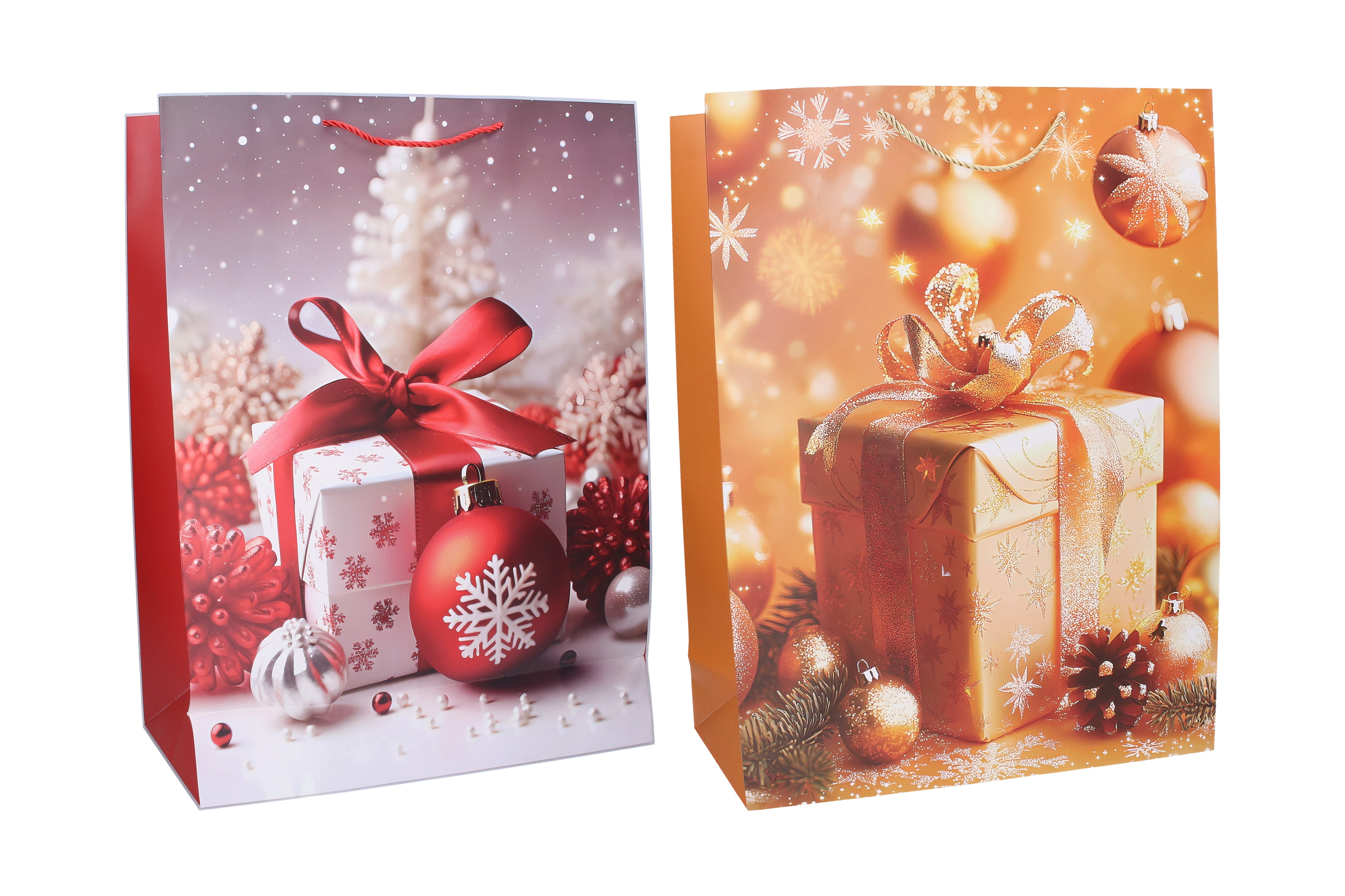 Bolsa Regalo Xl 55x40x15 Cm Navidad
