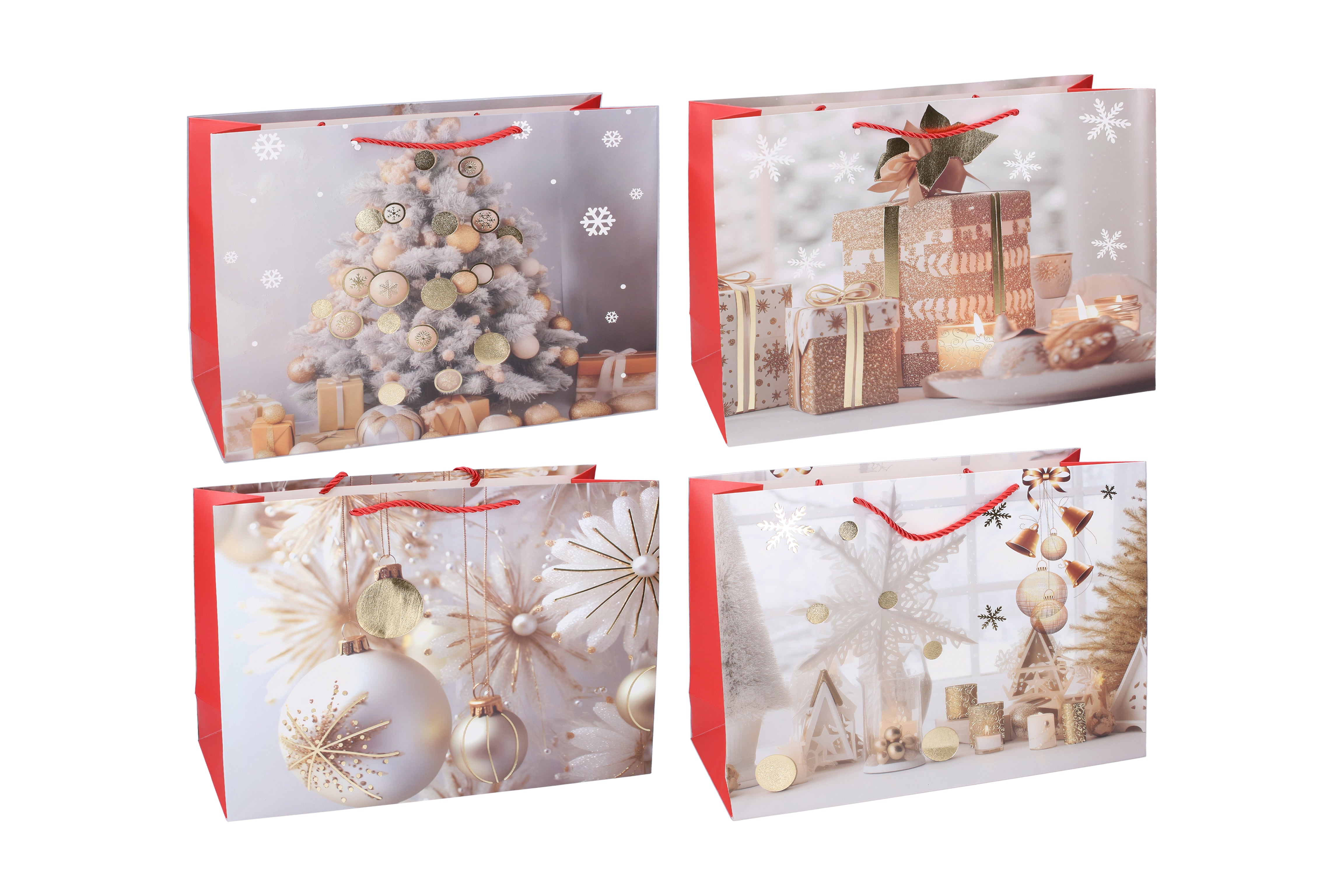 Gift Bag L 30x38.5x11 Cm Christmas