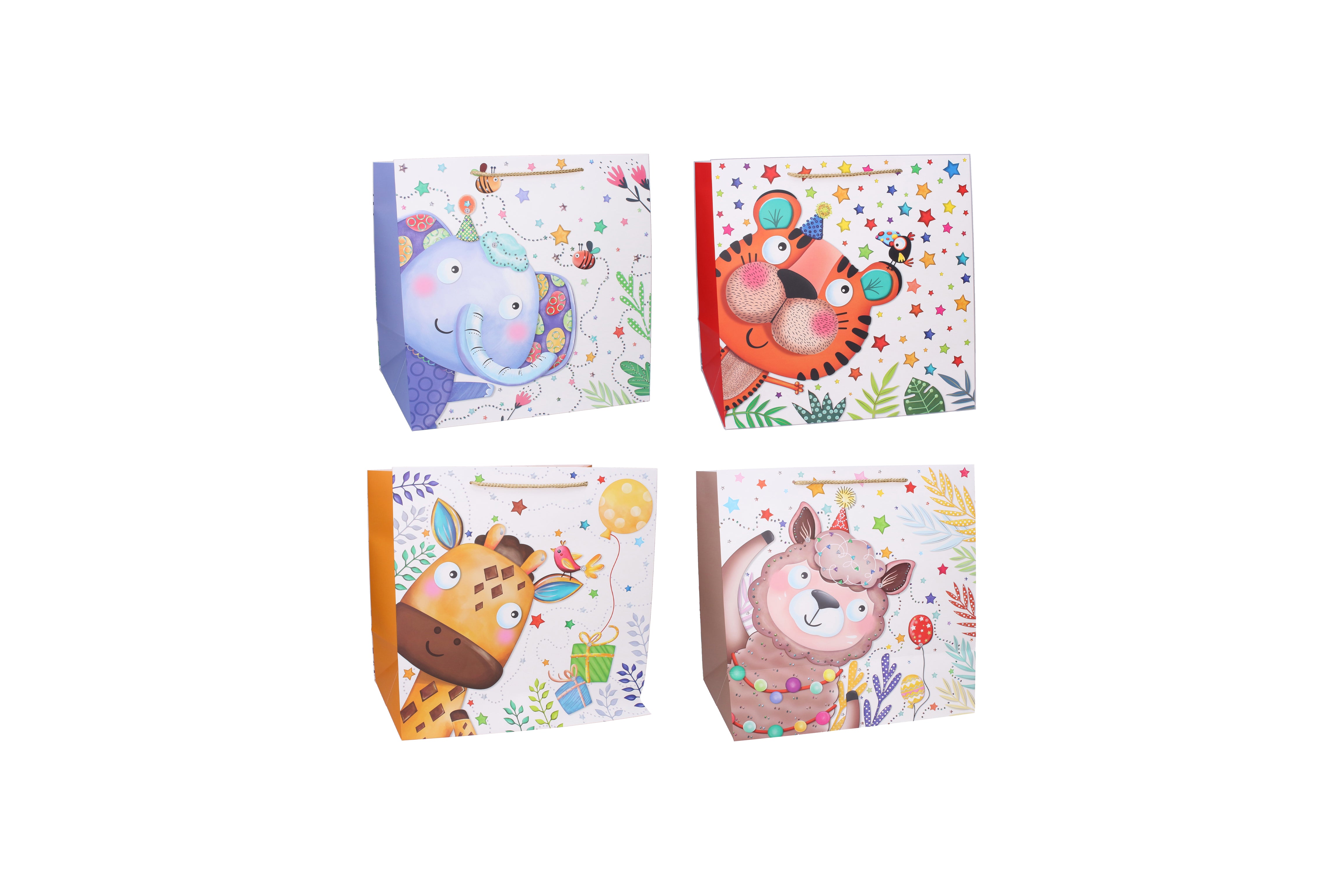 Saco de Presente L 38x38x20 Cm Infantil