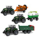 Trattore Con Accessori Metallo/plastica 17 Cm
