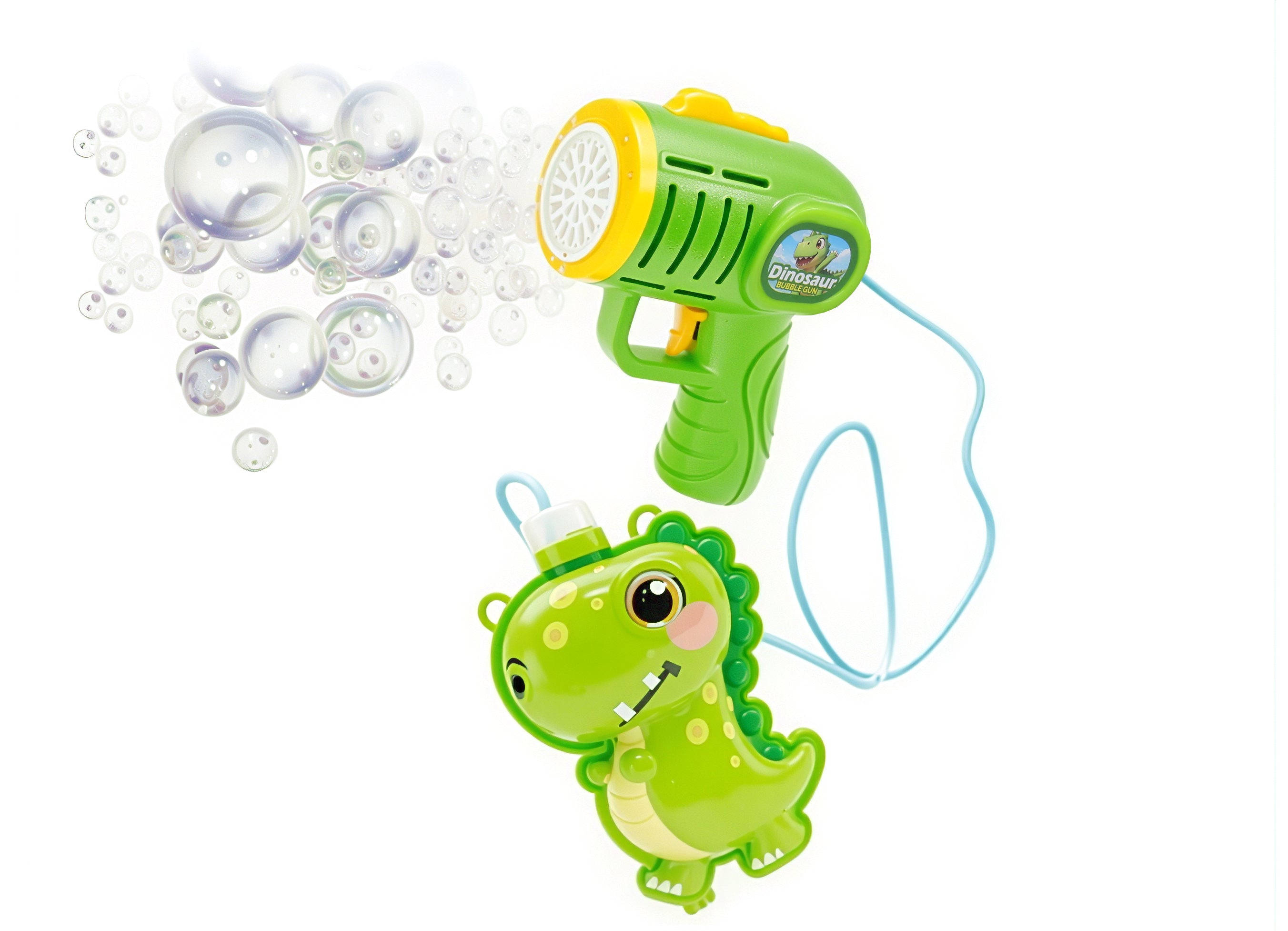 Bubble Gun Med Extern Tank Dinosaurie 280 Ml 15 Cm