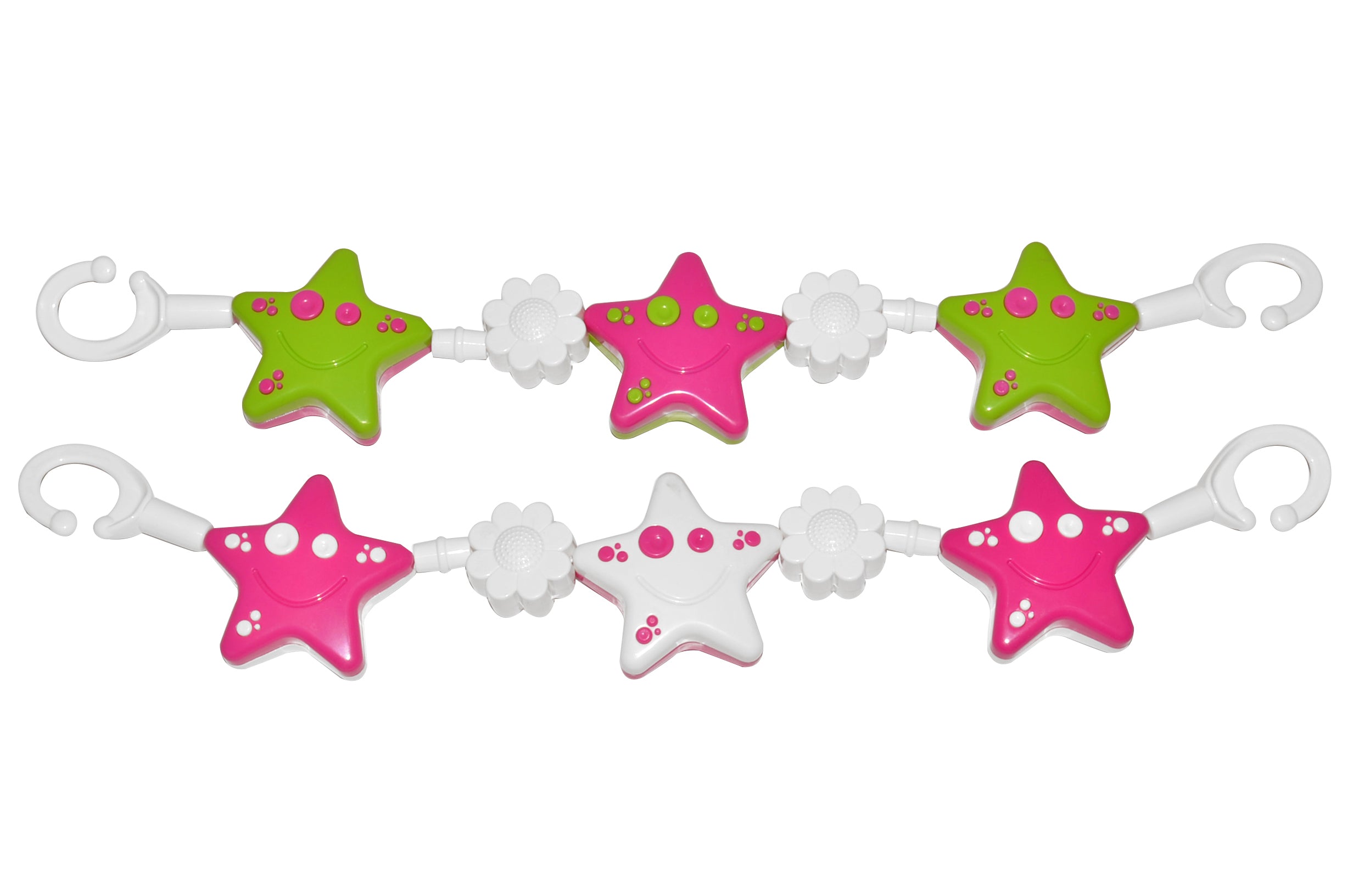 Kinderwagenketting - Sterrenbloemen