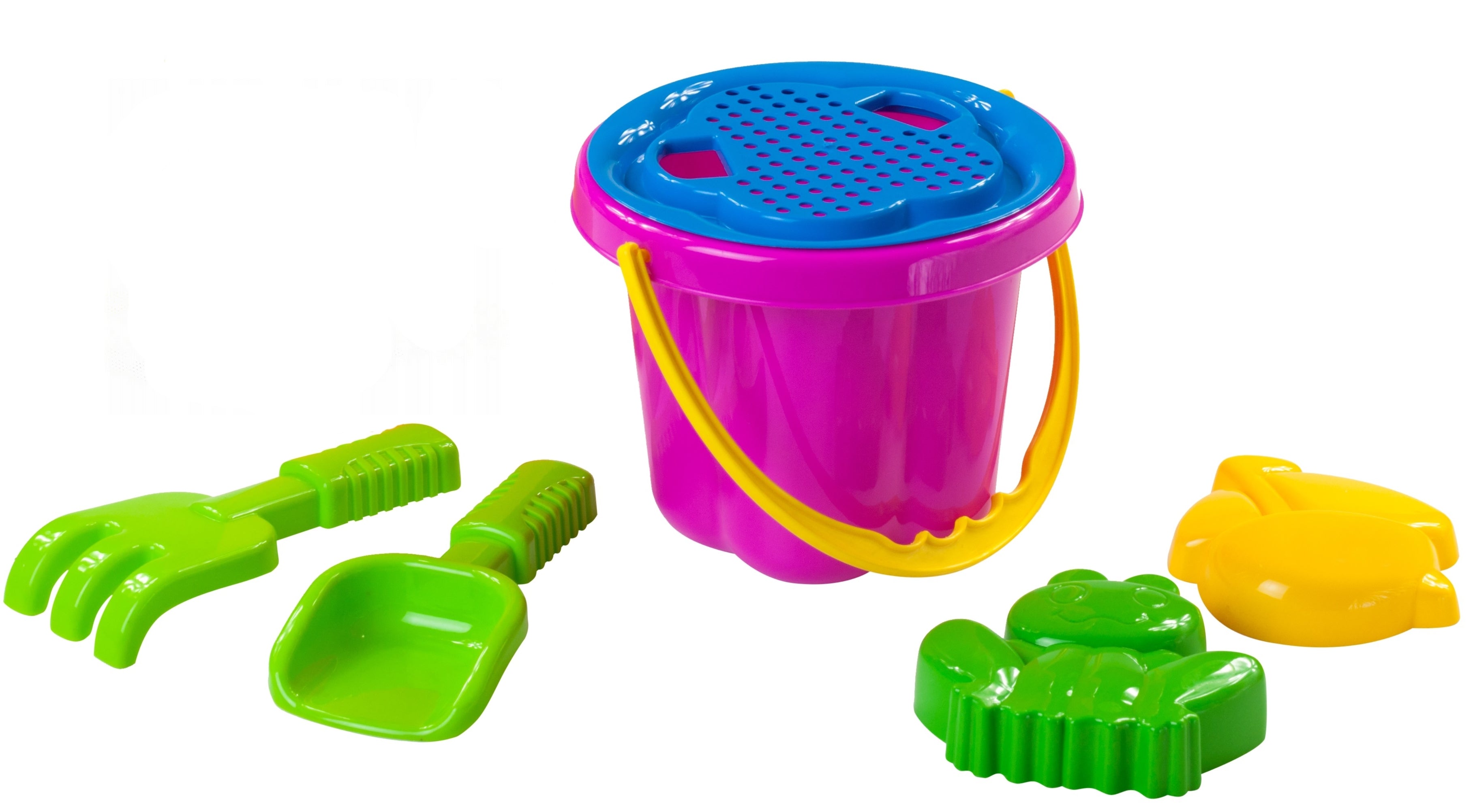 Set Sabbia Con Secchio E Setaccio 16 Cm