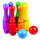 Conjunto de Skittles em rede com 8 peças