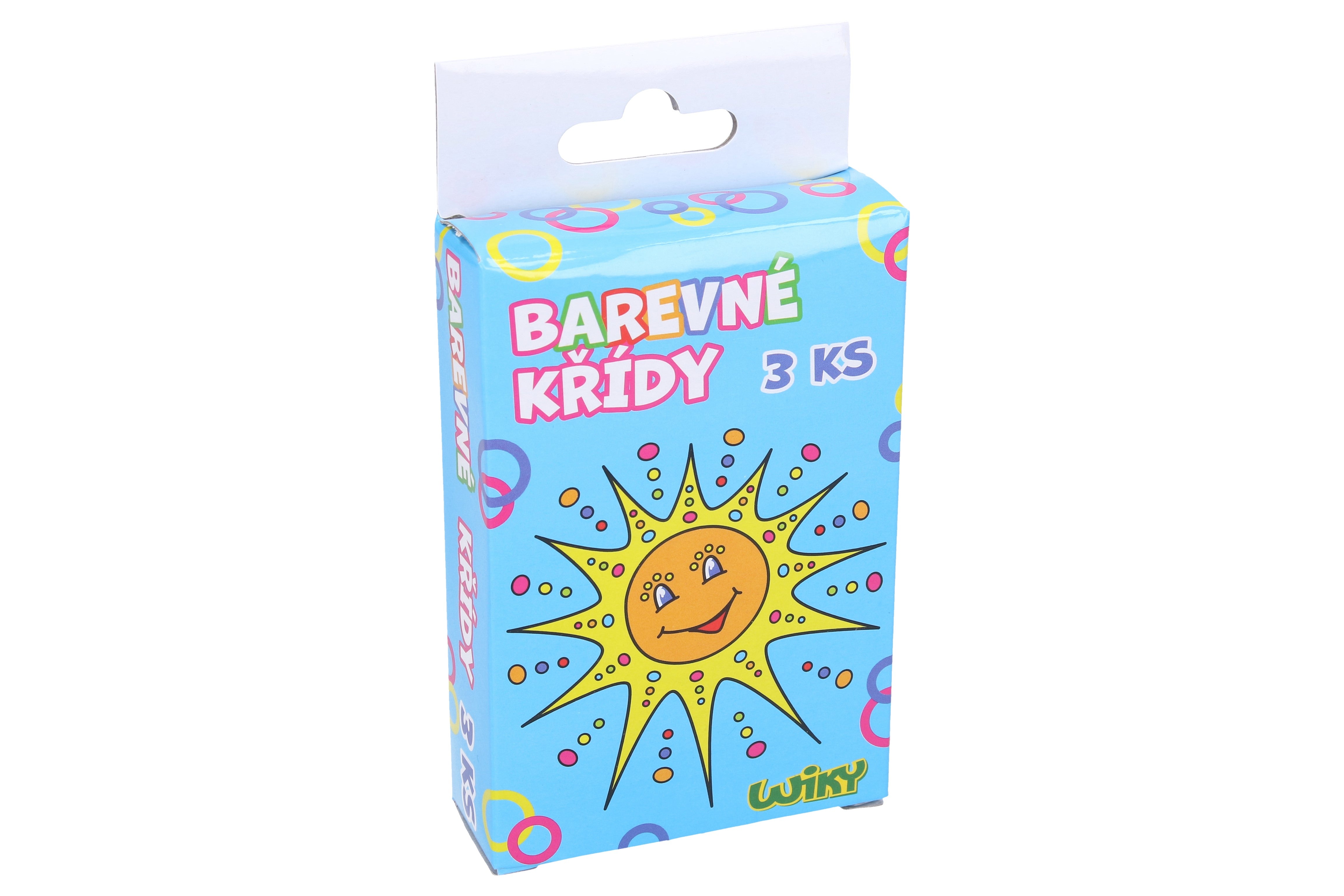 Färgade Sidewalk Chalks 3st