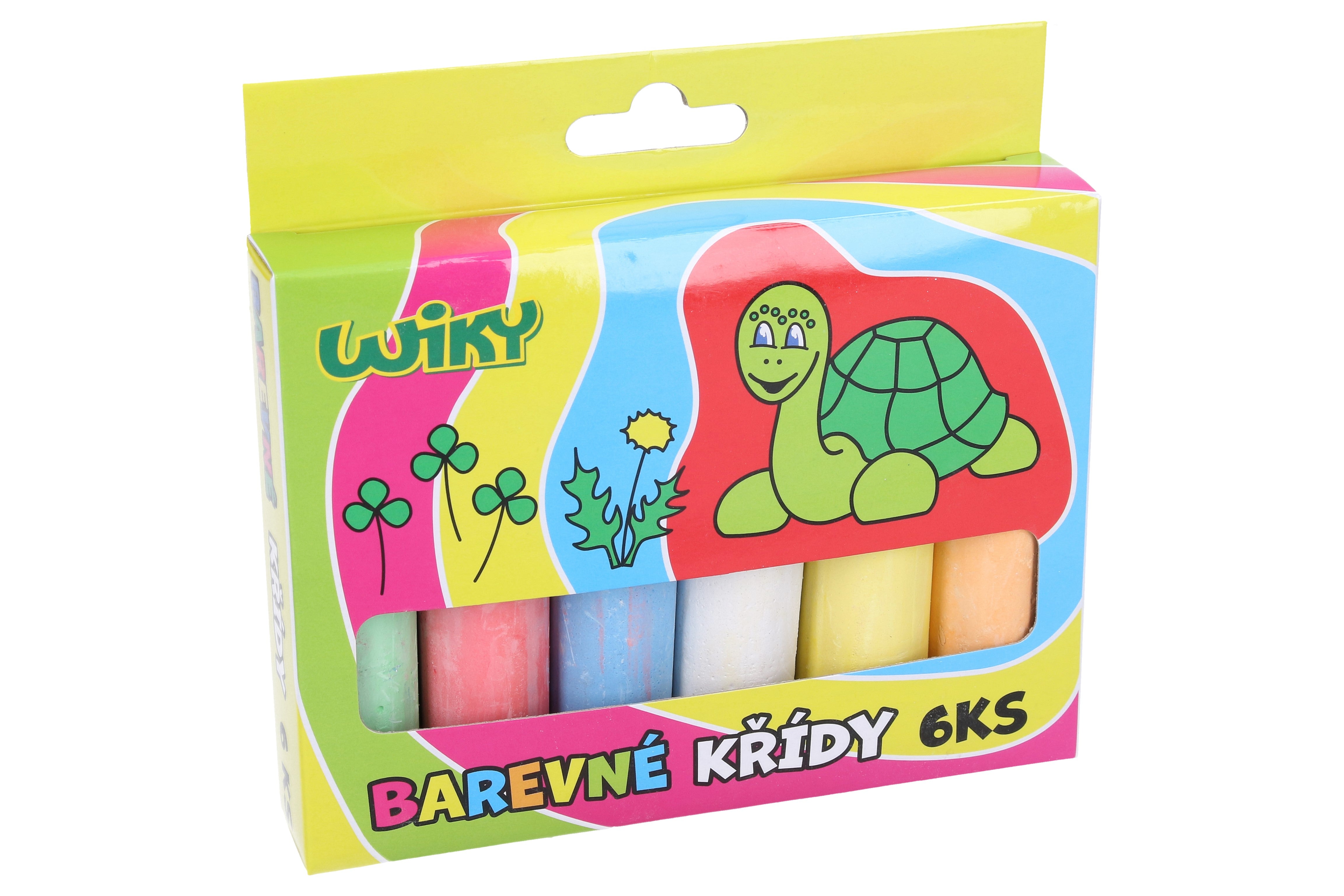 Barevné chodníkové křídy 6ks