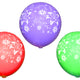Globo Inflable 30cm - Set De 10 Flores
