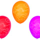 Balon Gonflabil 30cm - Set 10buc Imprimat
