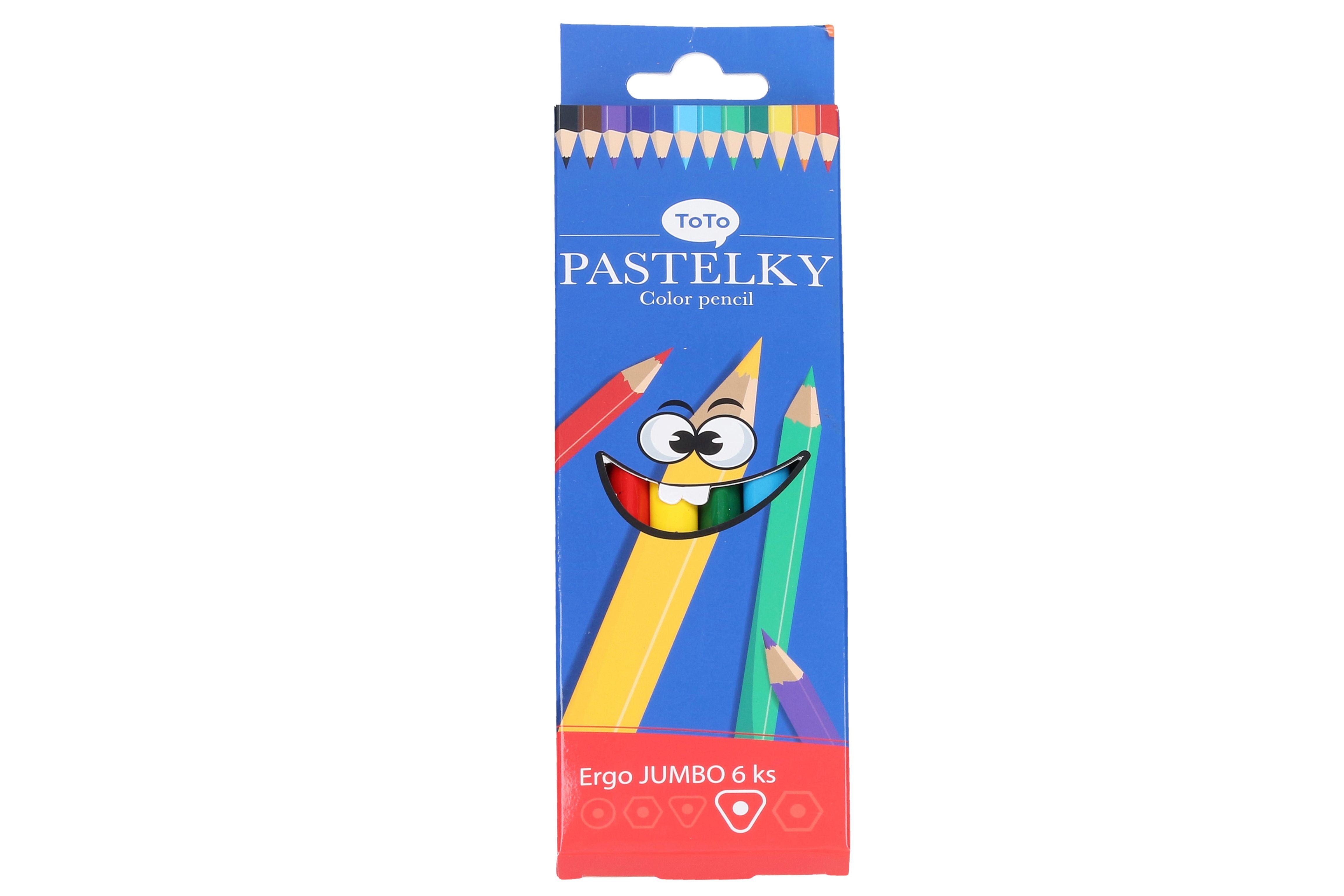 Pastelky Jumbo Ergo 6 ks