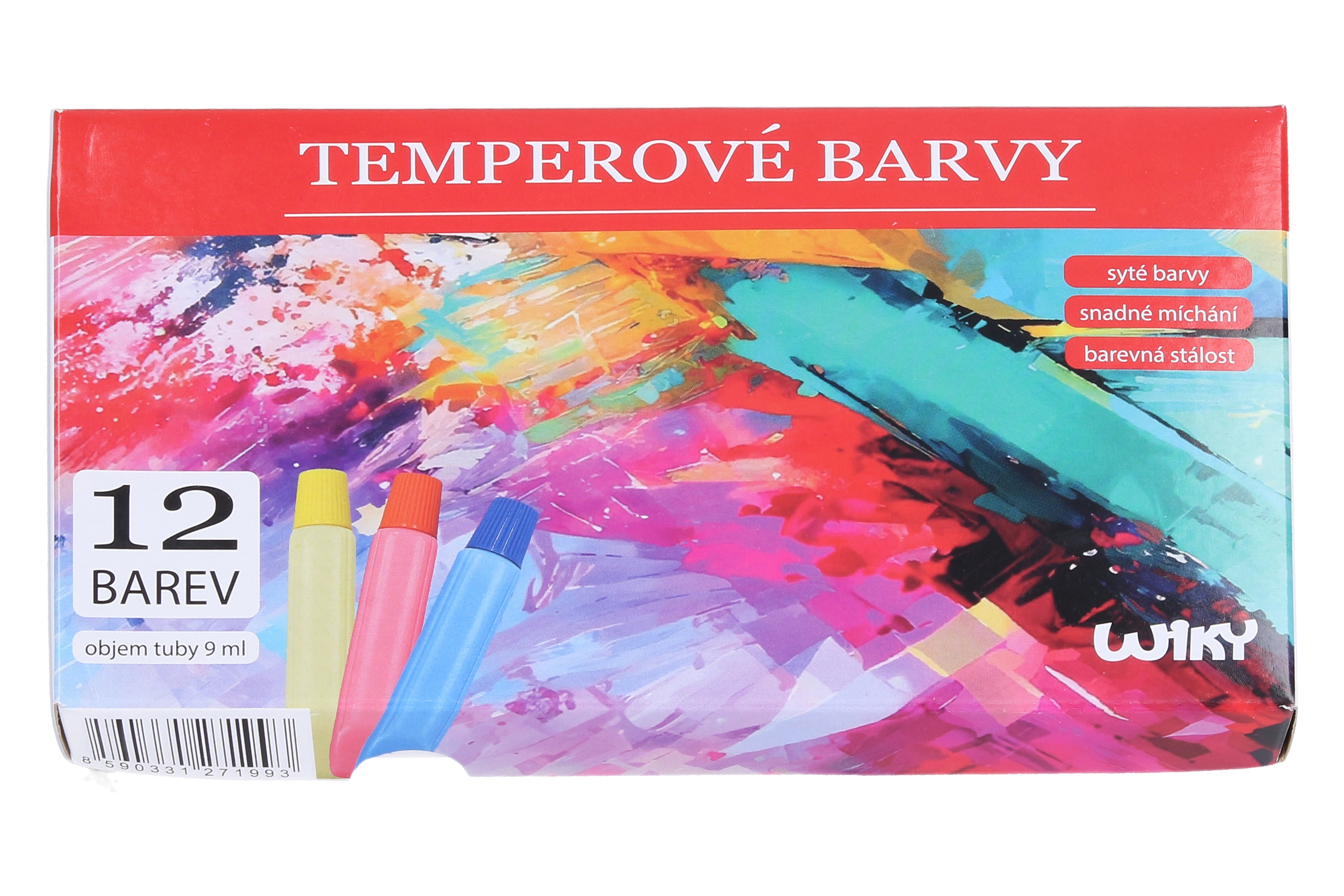 Temperaverfset 12 stuks - 9ml