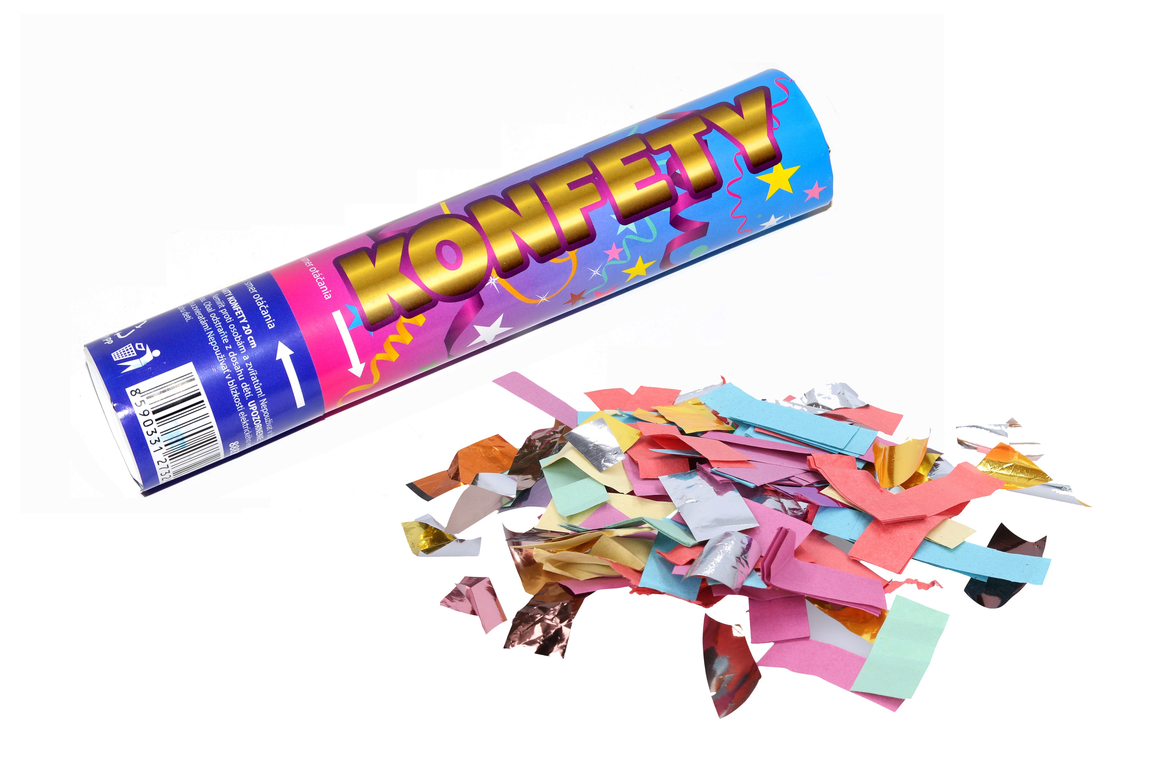 Feestconfettiwerper 20 Cm