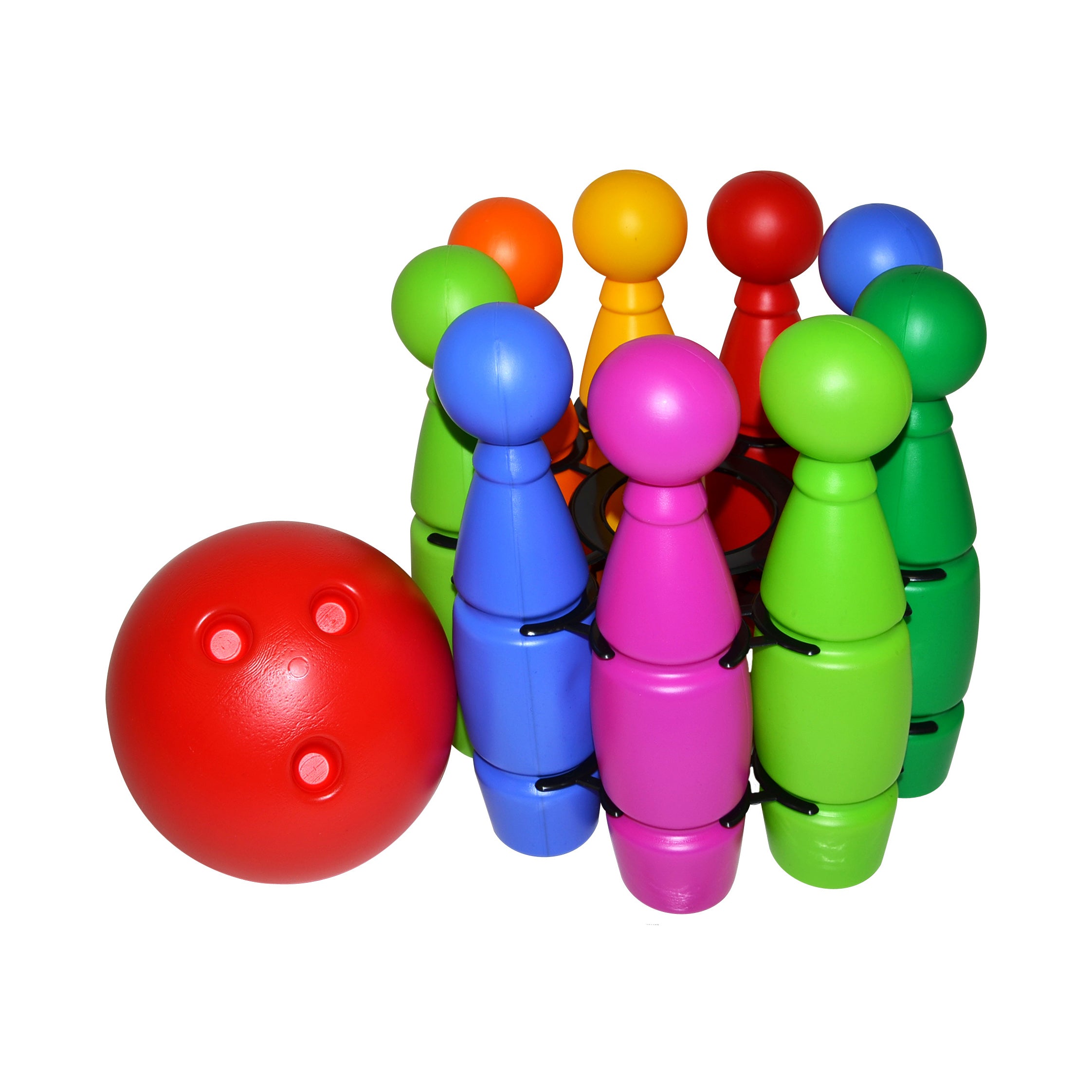 Quilles dans un filet 9 quilles + jeu de boules