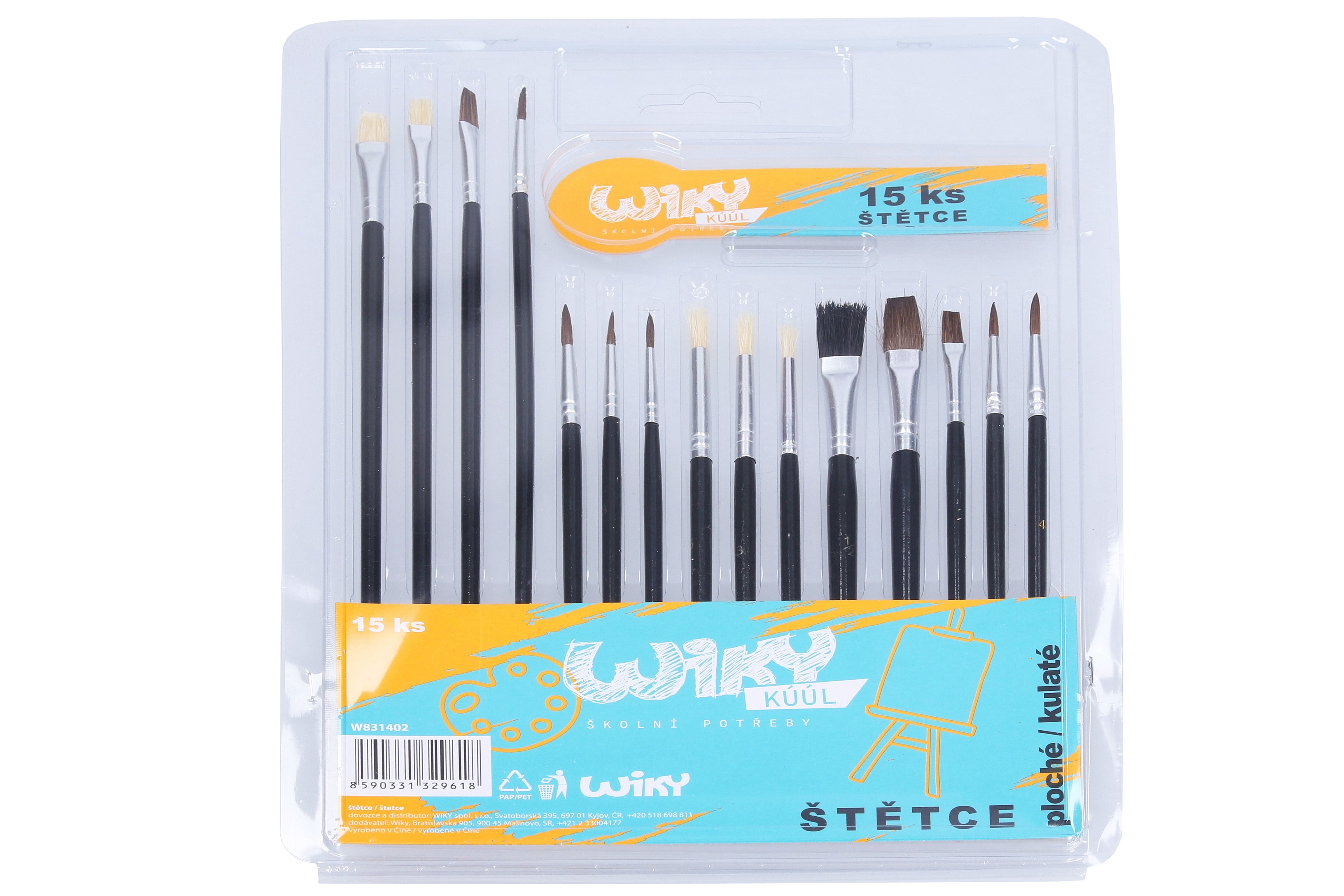 Set de perii 15 buc