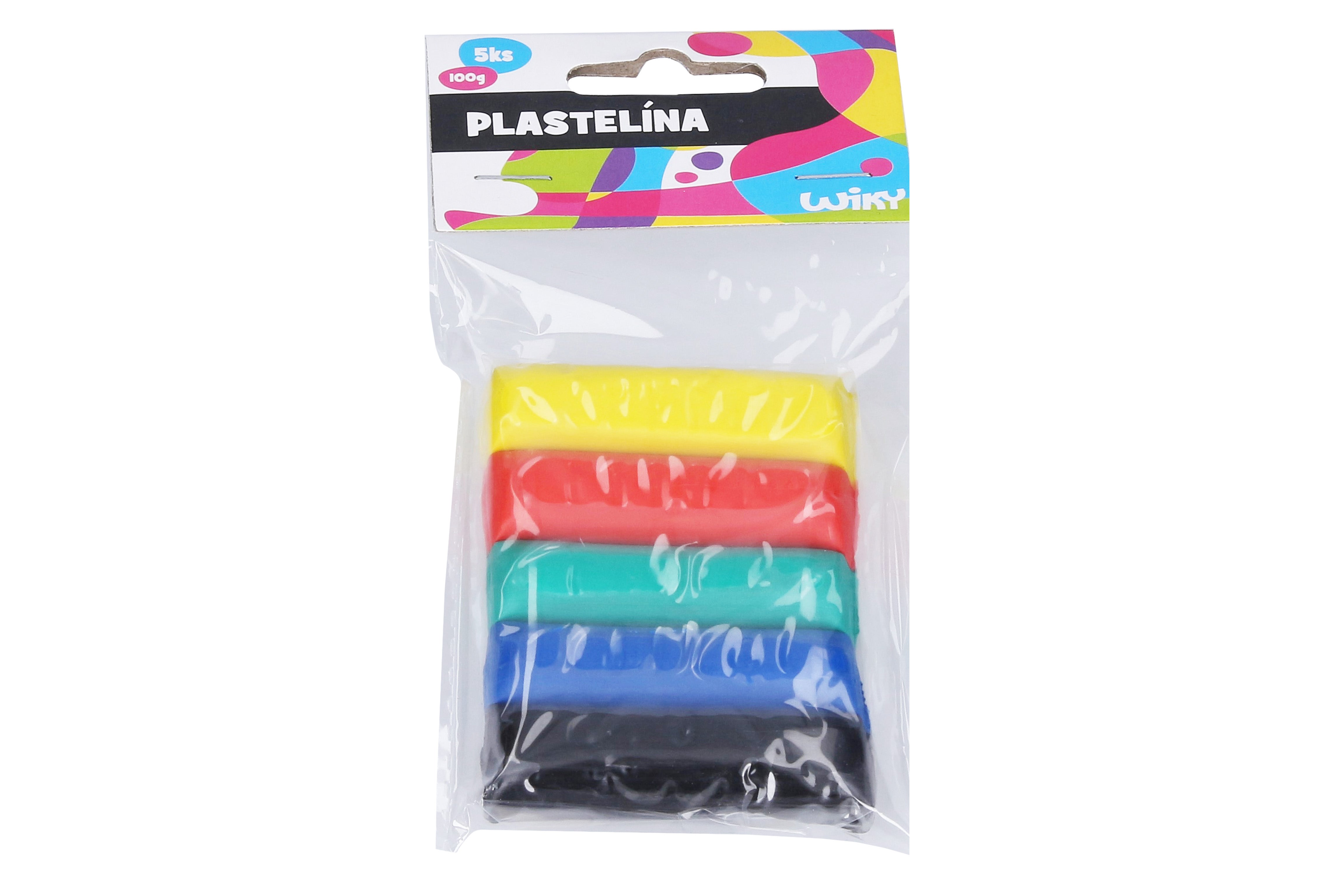 Plasticine 5 stk (100g)