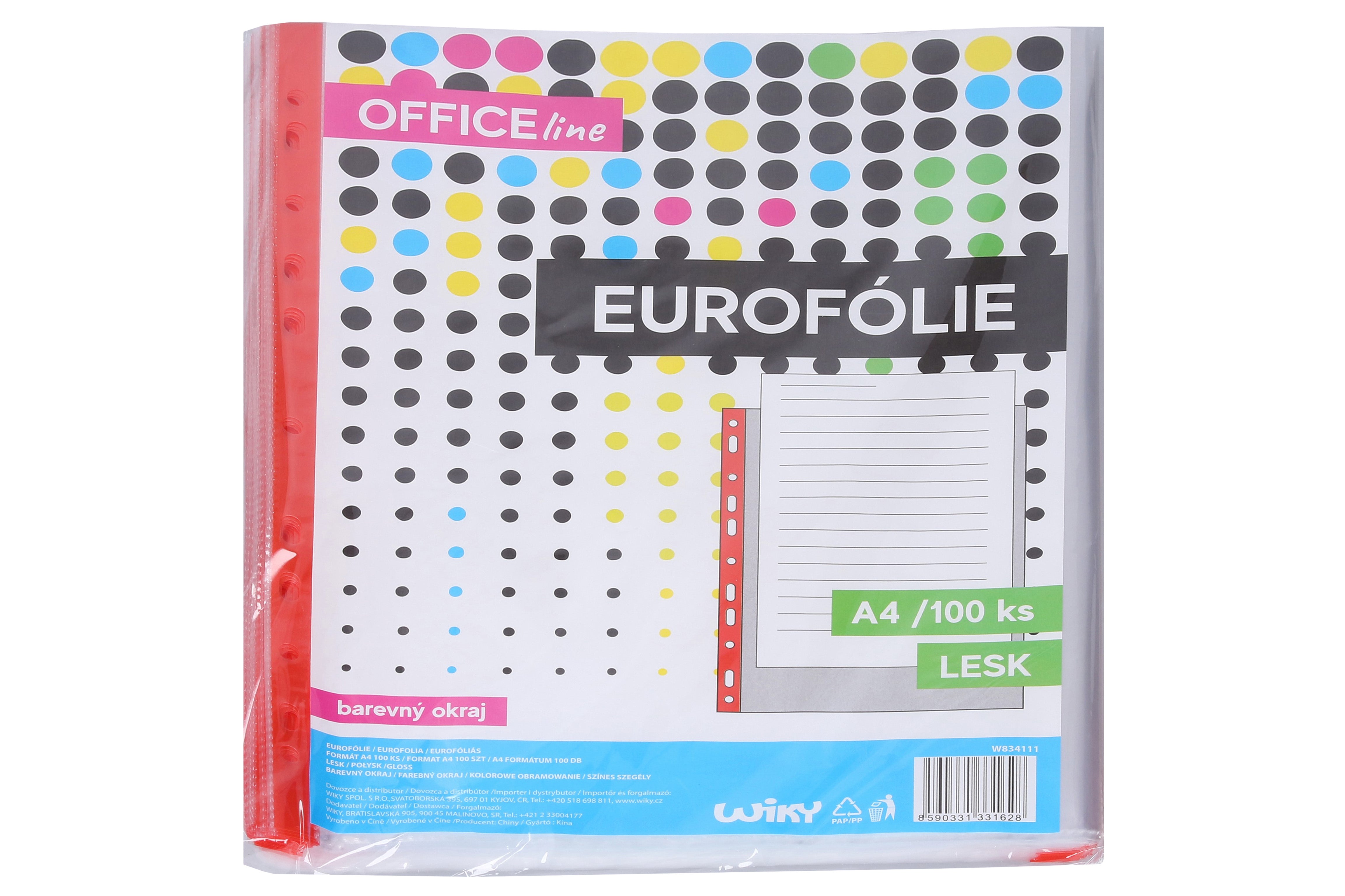 Sd Eurofolie A4 - Kleurengordijn
