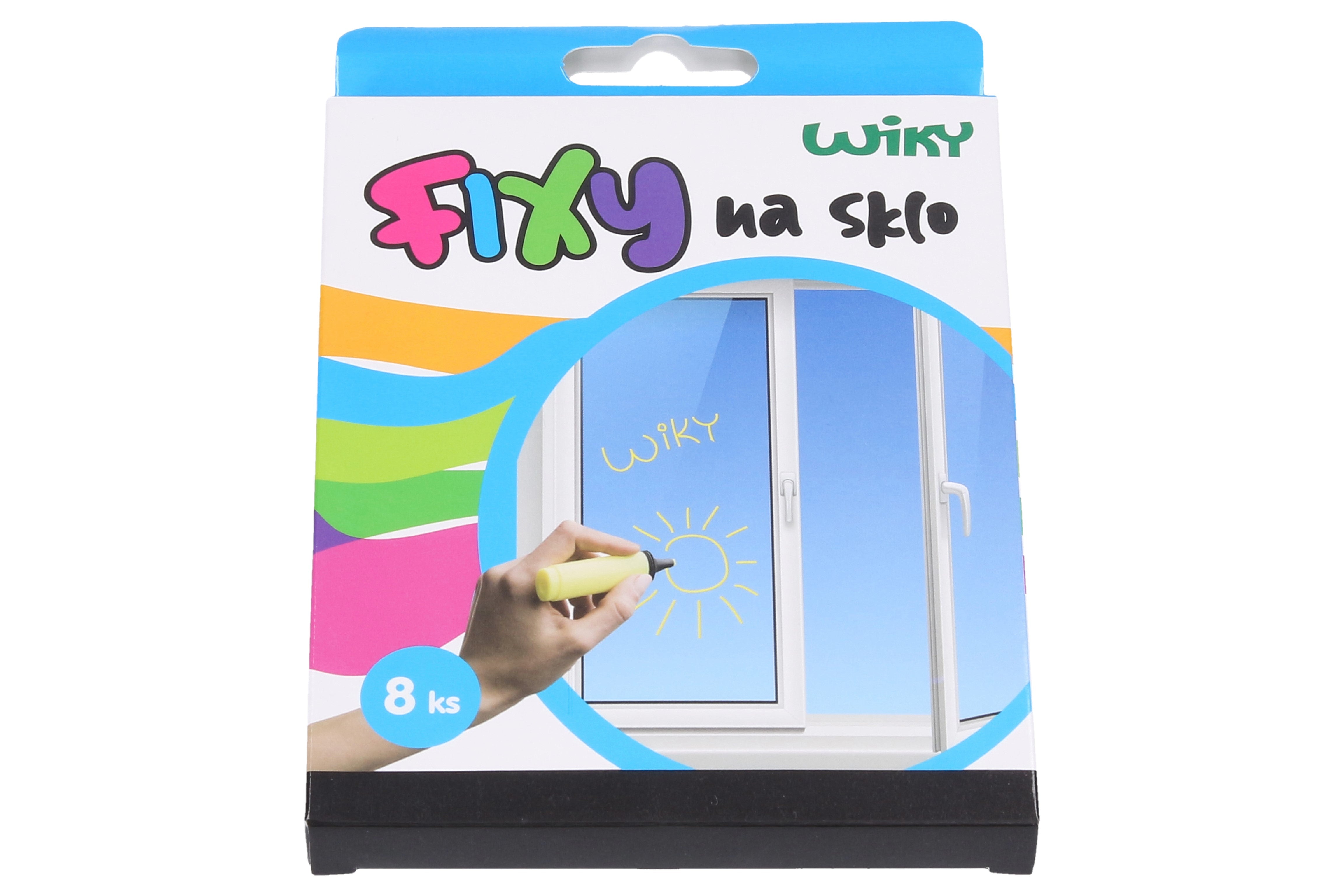 Glasmarker, 8 Farben