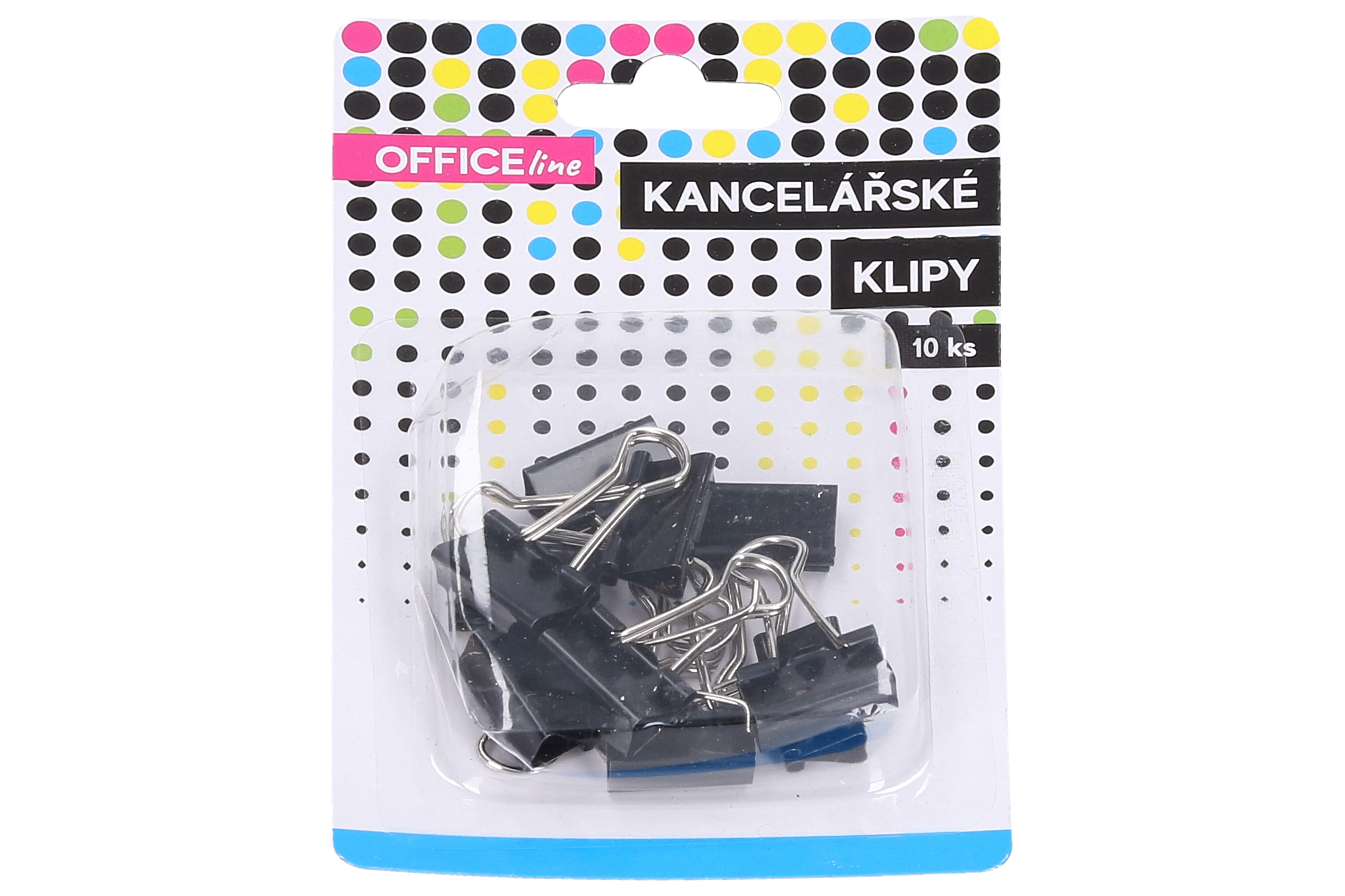 Clip De Oficina 10 Piezas 19 Mm