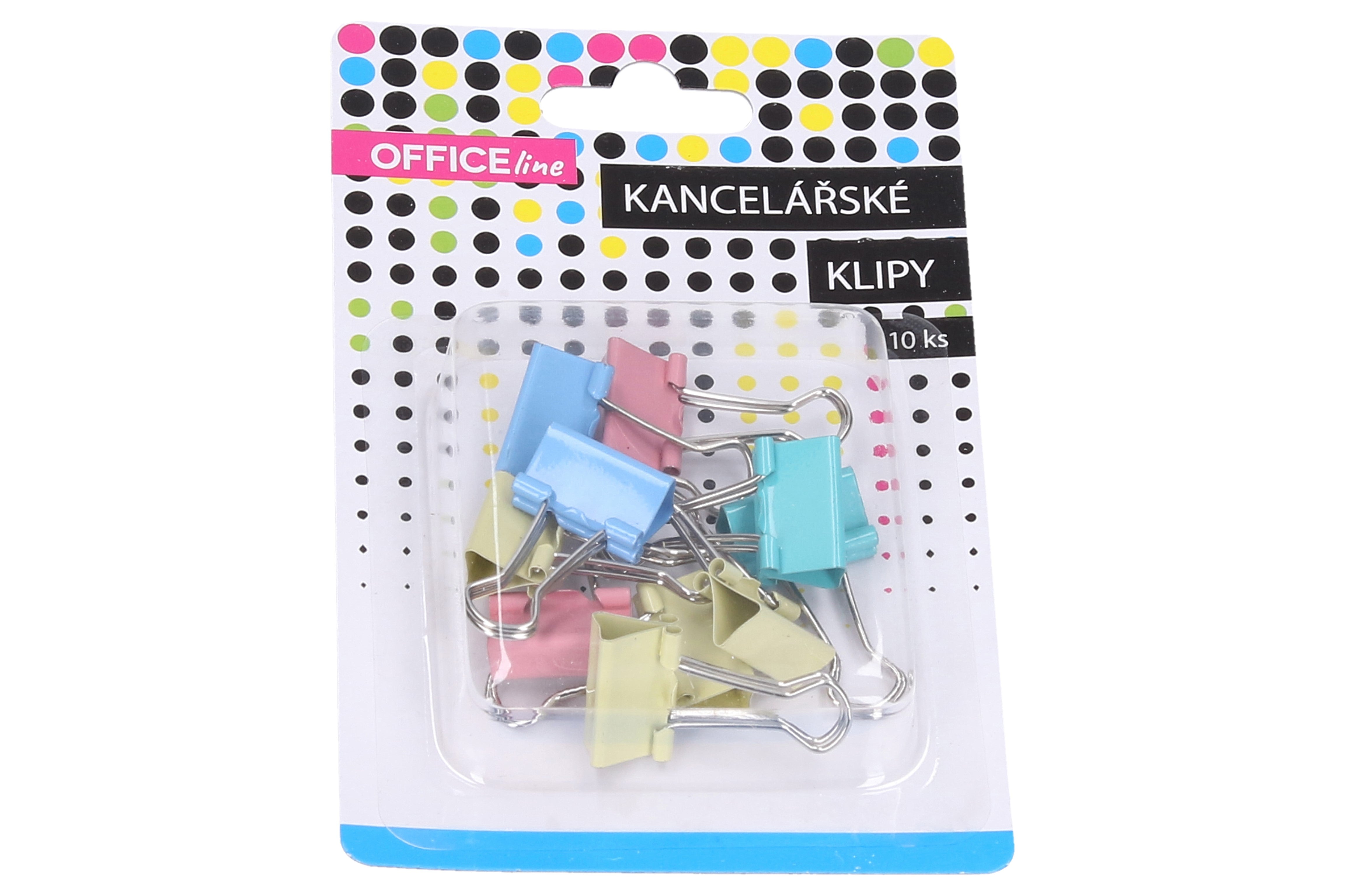 Clip De Oficina 10 Piezas 19 Mm