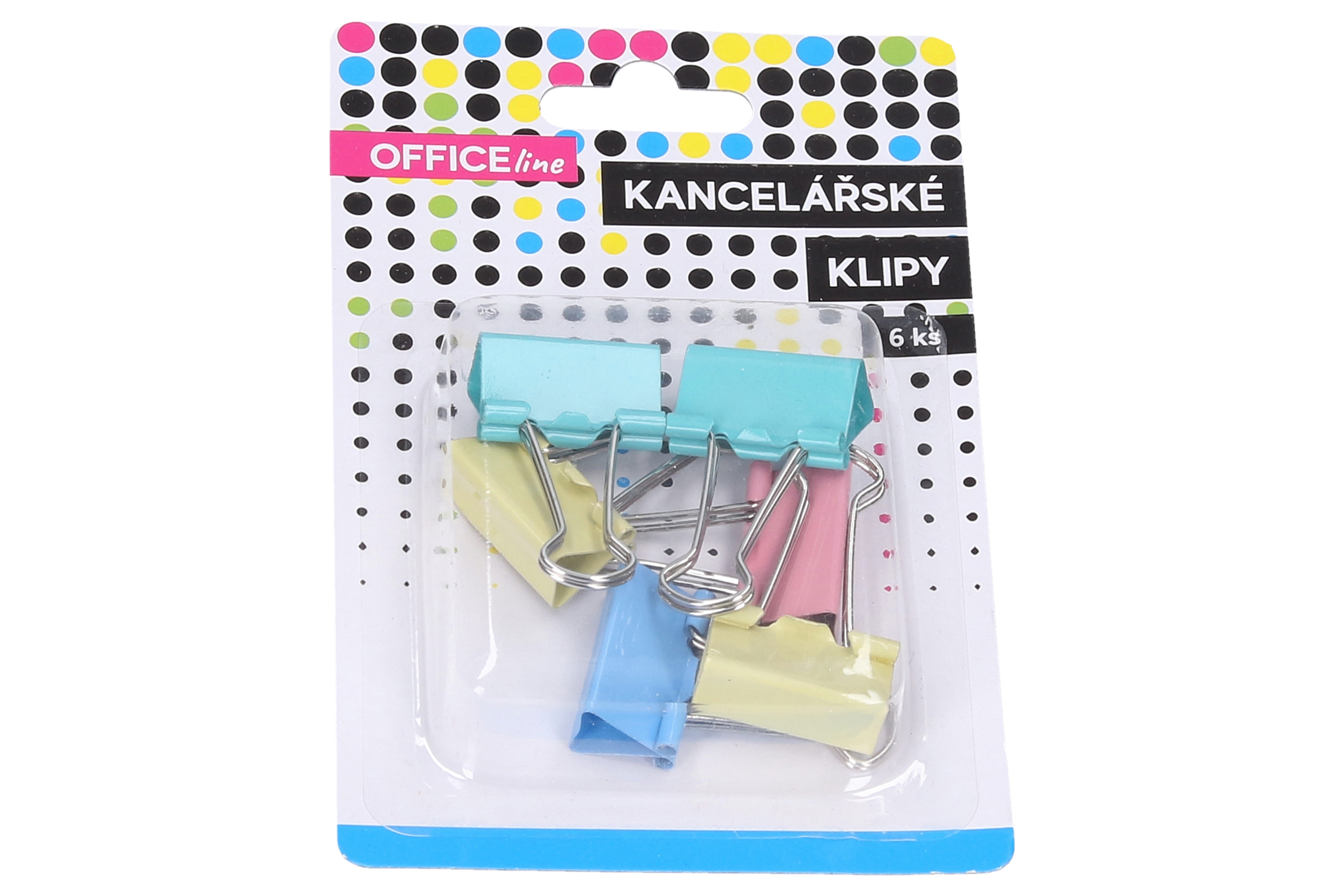 Office Clip 6 db 25 mm