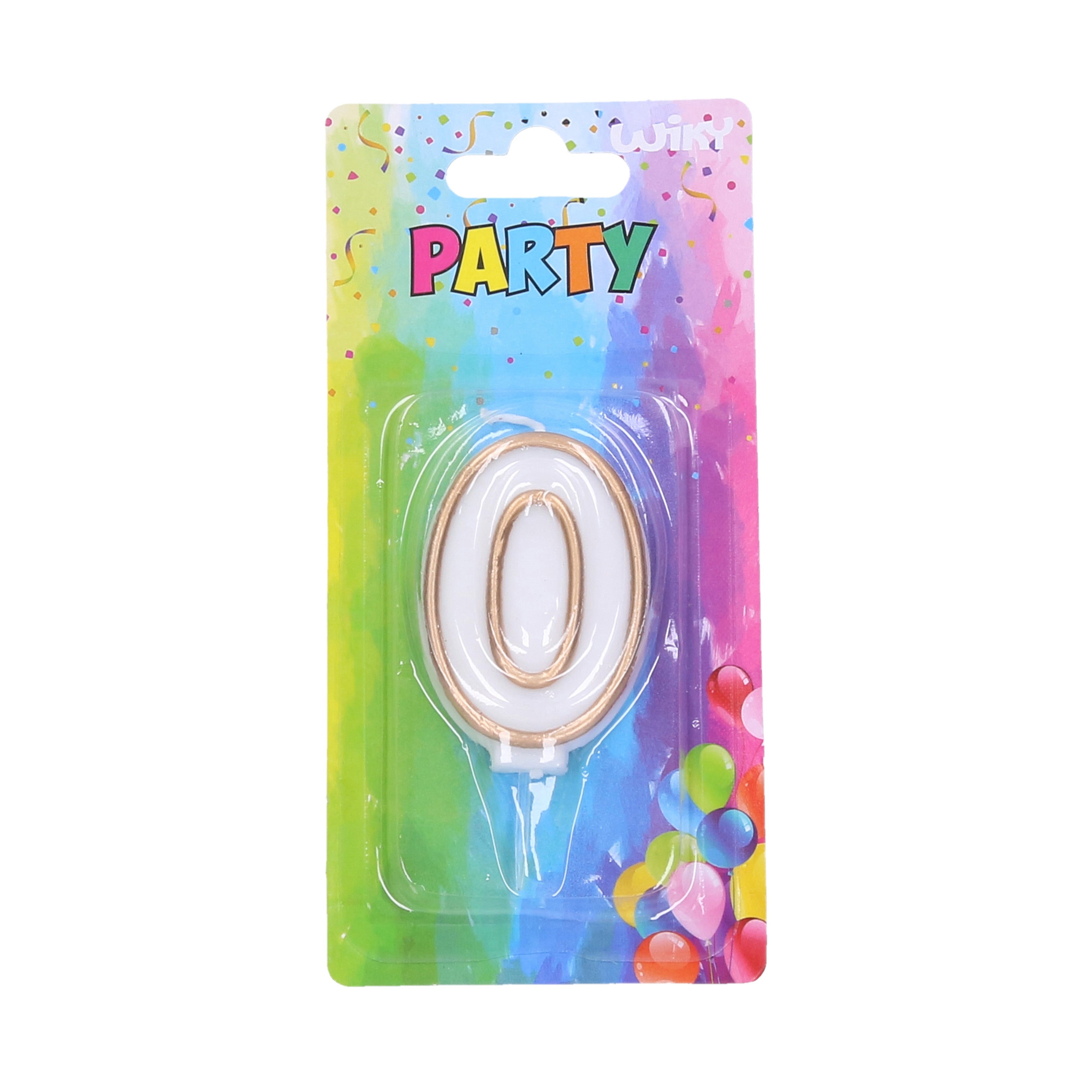 Party Candle 0 - Gold