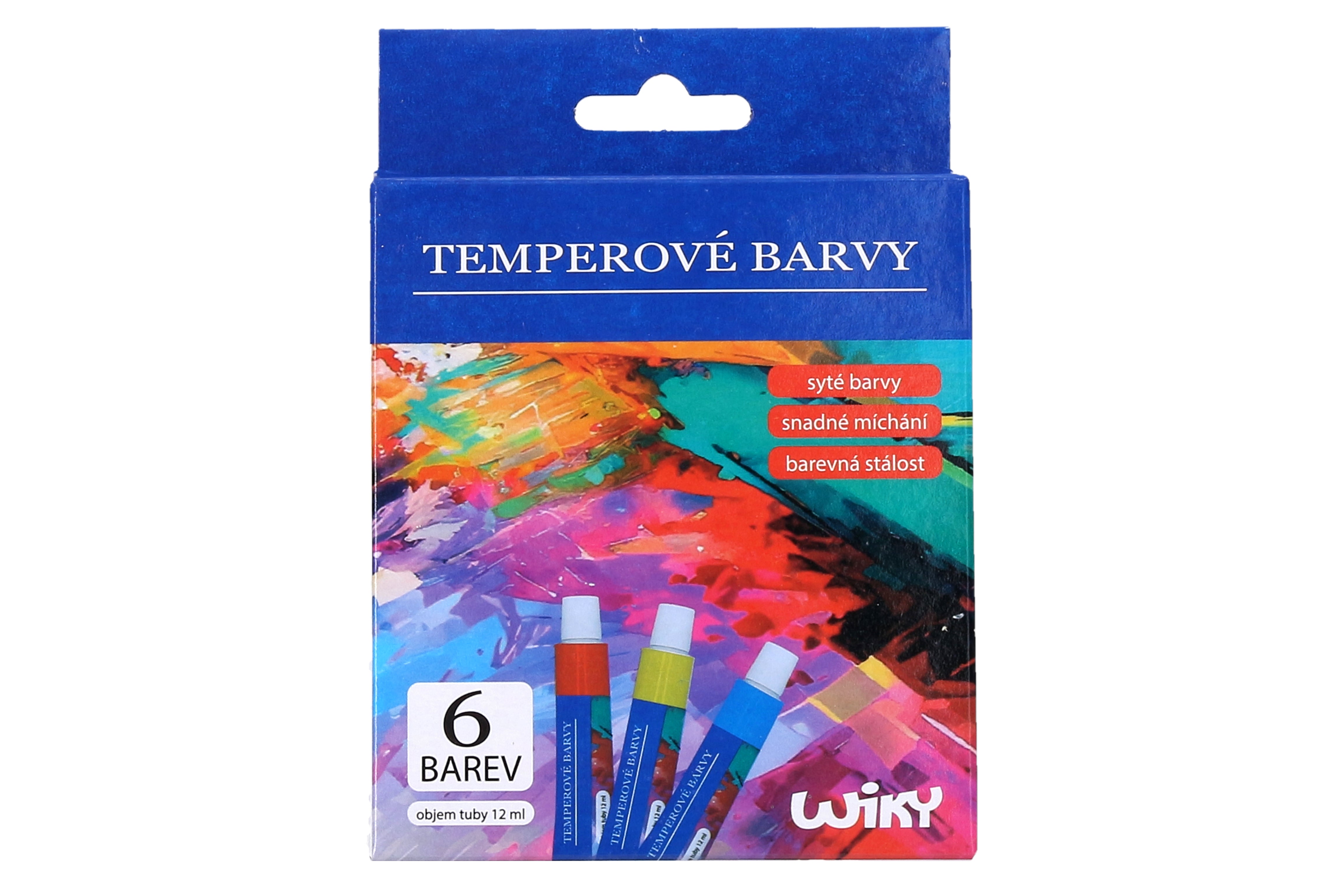 Tempera Verfset Metaal 6st - 12ml