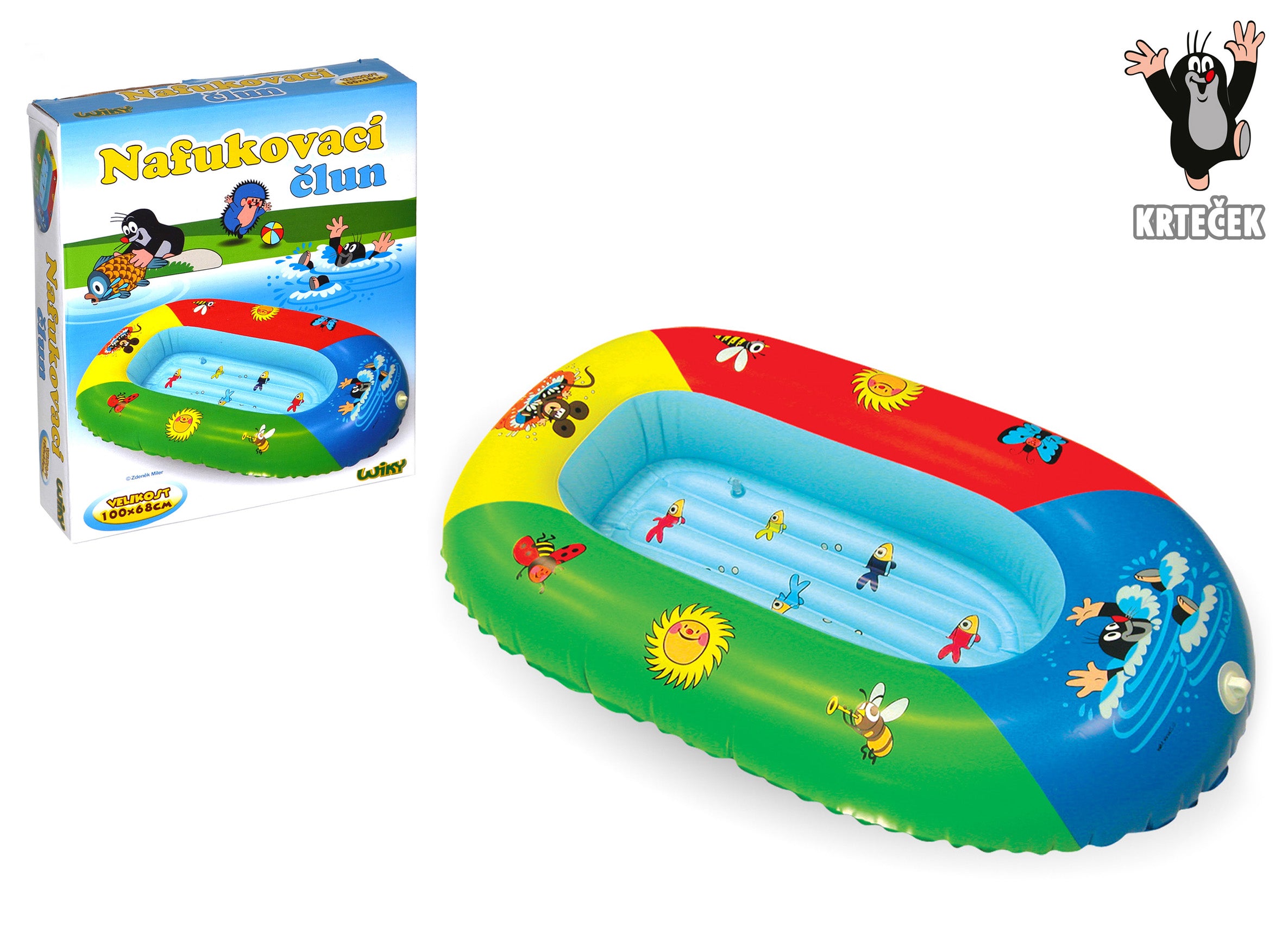 Kinderboot Mol 100x68 Cm
