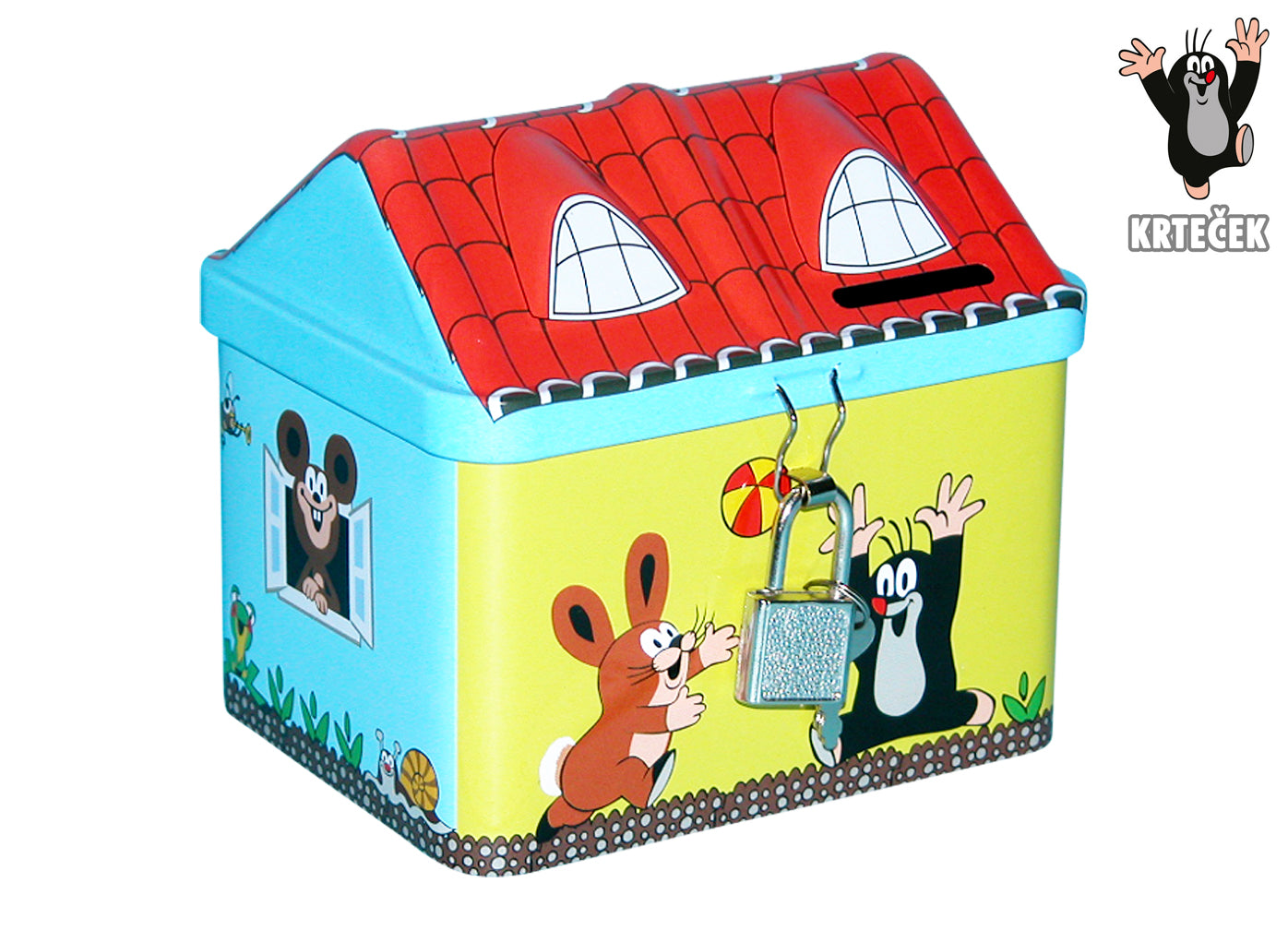 Skarbonka Kret domowy 12x9,5x10,5 cm