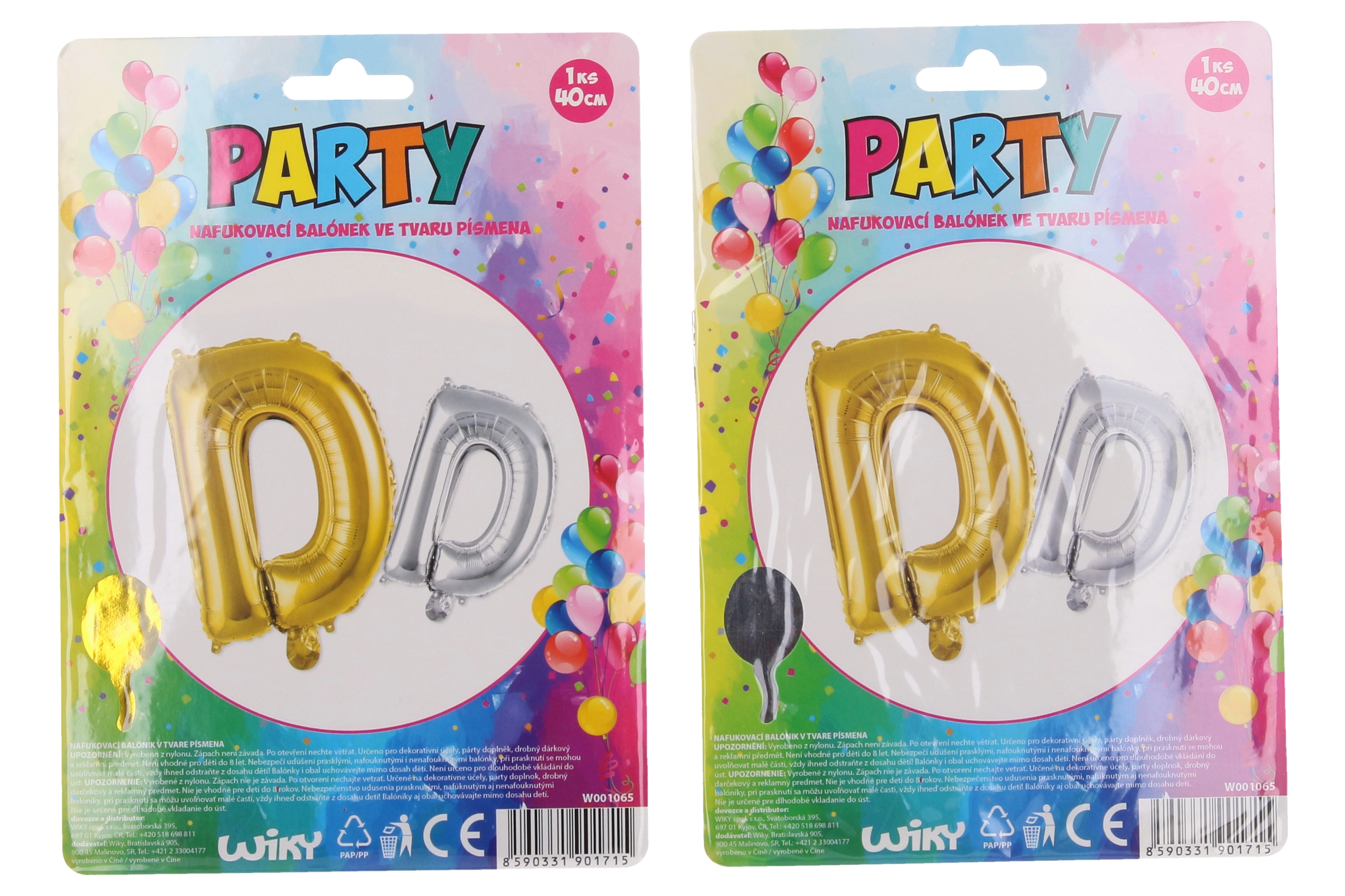 Ballon Gonflable - Lettre D