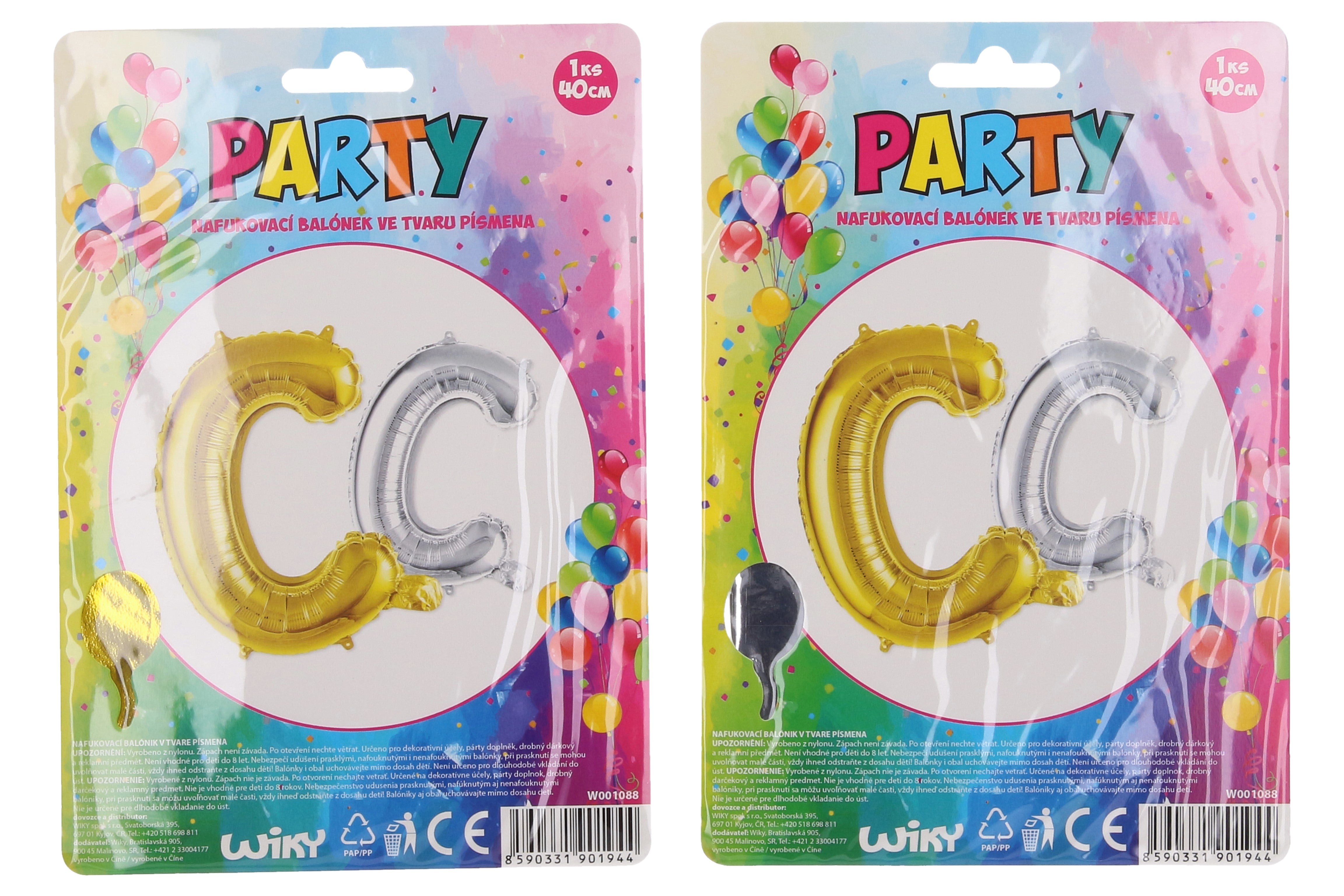 Ballon Gonflable - Lettre C