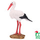 A - Figurka čápa 8,5 cm