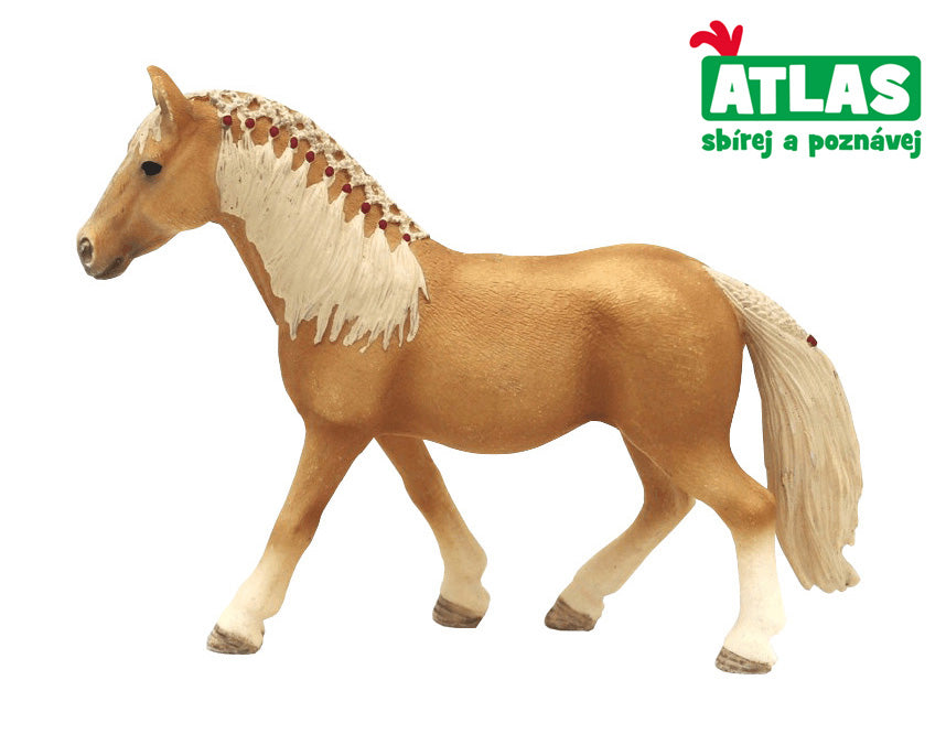 E - Estatueta de Cavalo Haflinger 13 Cm