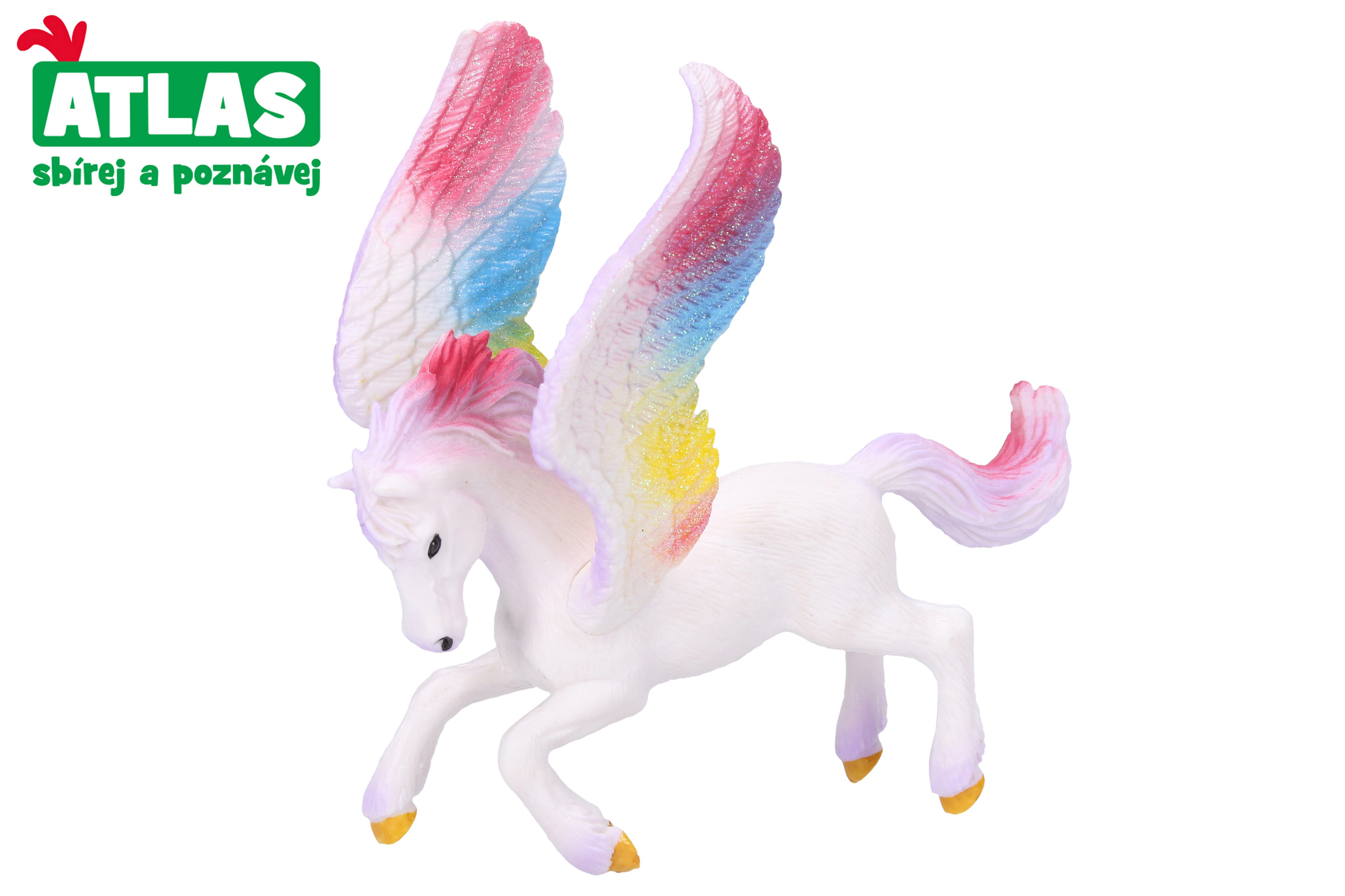 F - Estatueta Arco-Íris Pegasus 14 Cm