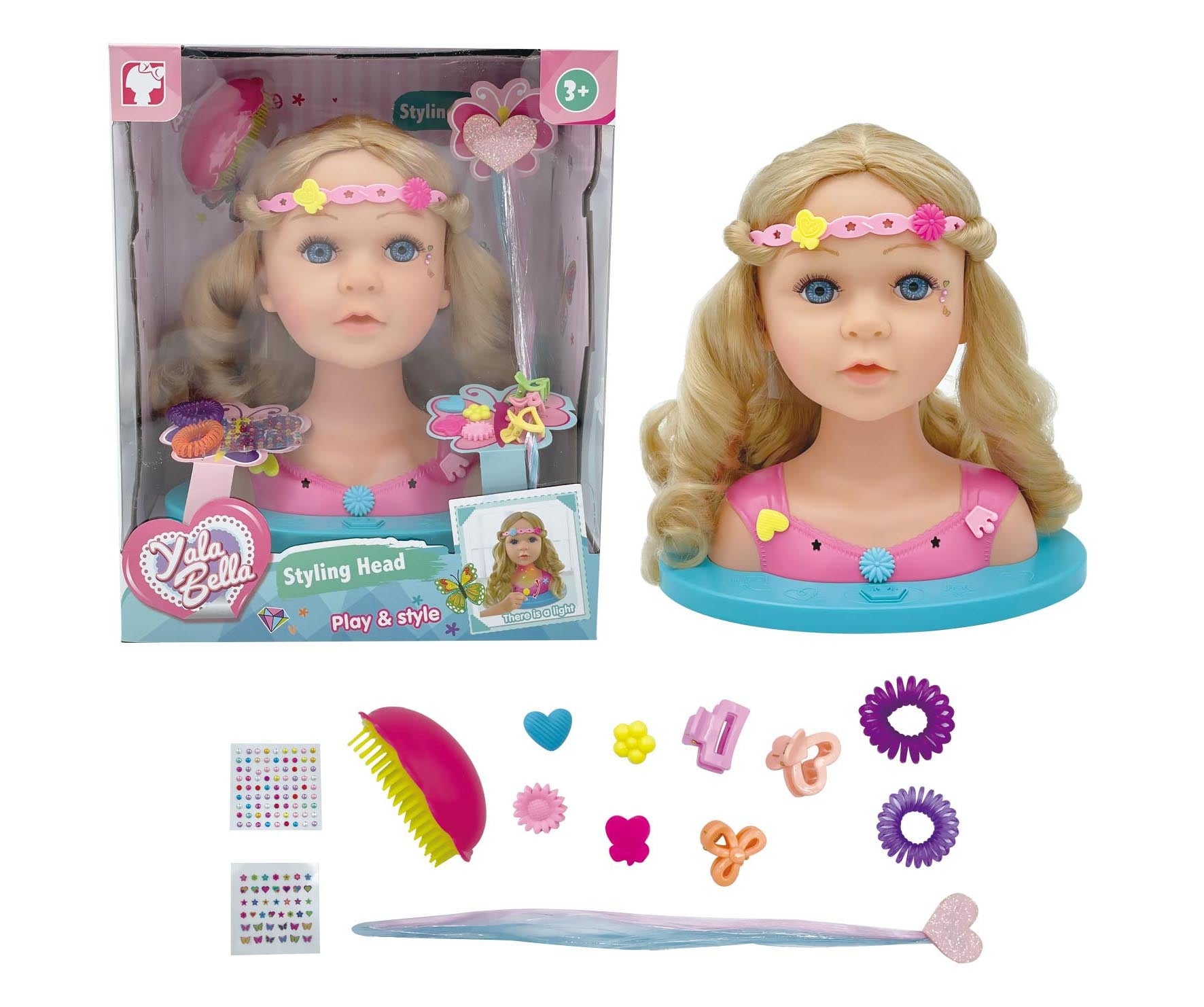 Cap Pieptanat Cu Efecte 24 Cm