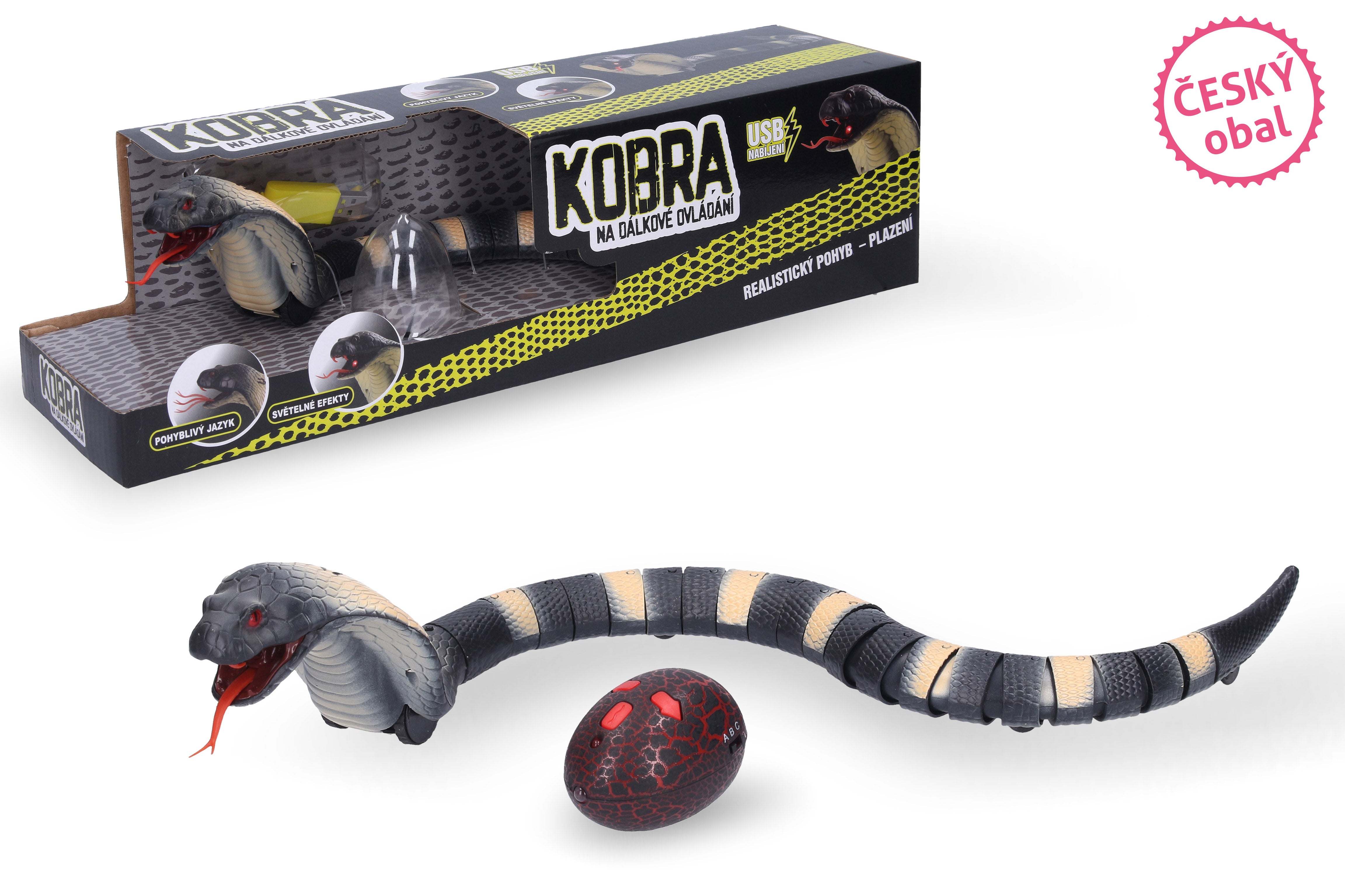 Telecomando RC Kobra 48 cm - Confezione ceca