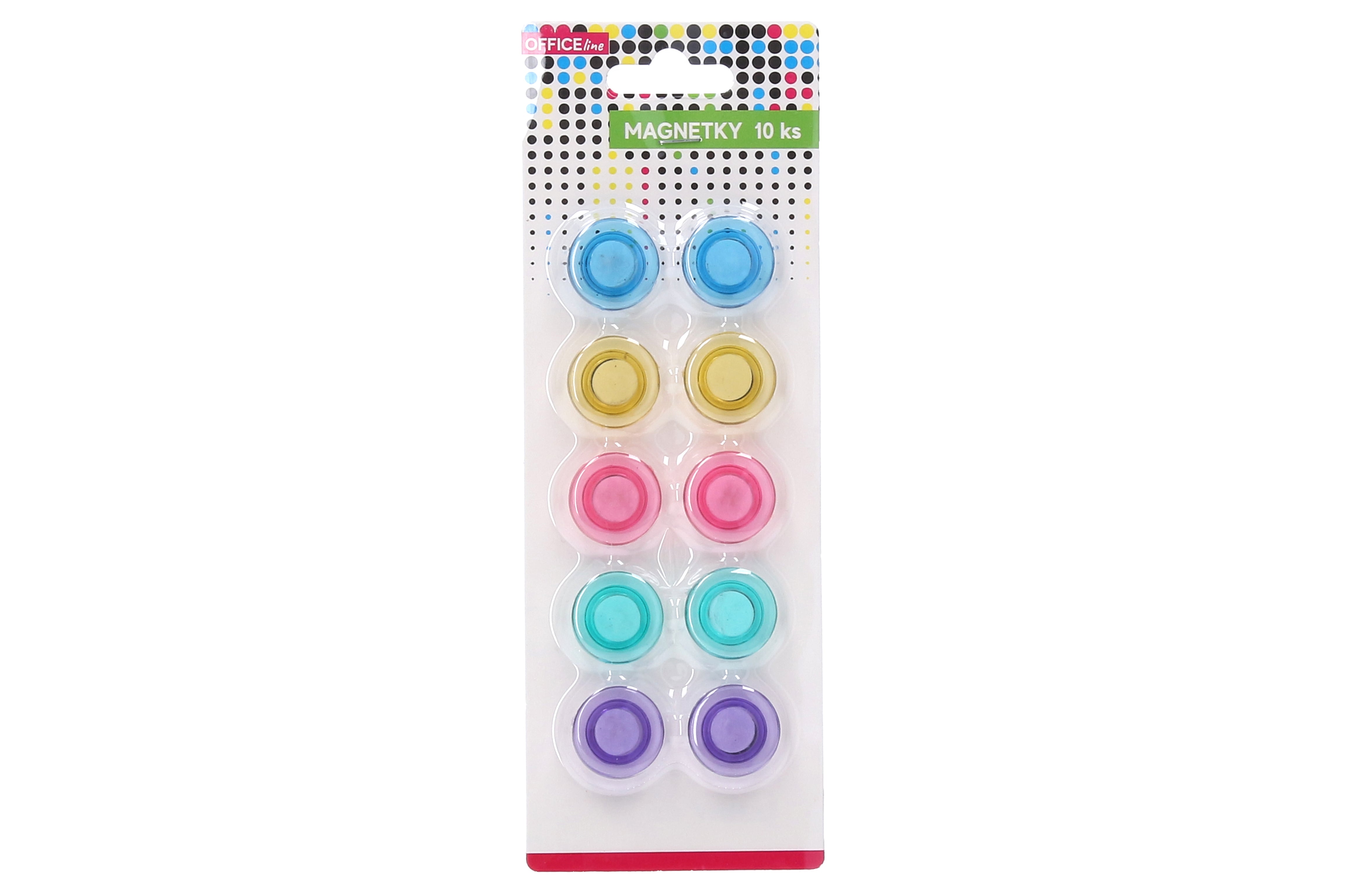 Imanes de Colores 20mm - 10uds
