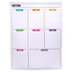 Weekly Planning Calendar Magnetic 43x33cm