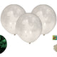 Balon Gonflabil 30cm - Set De 6 Glow In The Dark