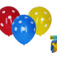 Ballon Gonflable 30cm - Lot de 10pcs Imprimé Pois