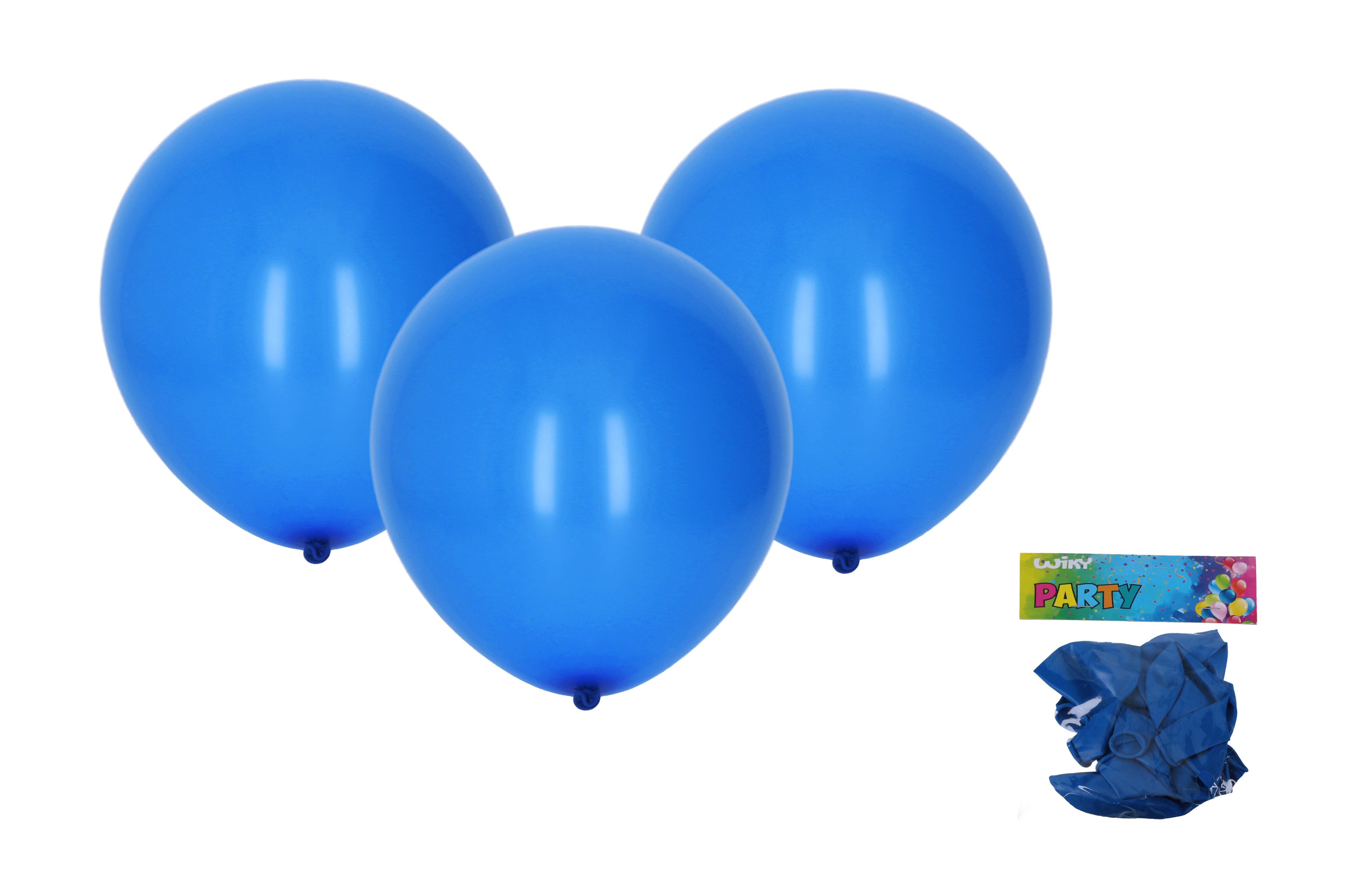 Globo Inflable 30cm - Set De 10uds Azul