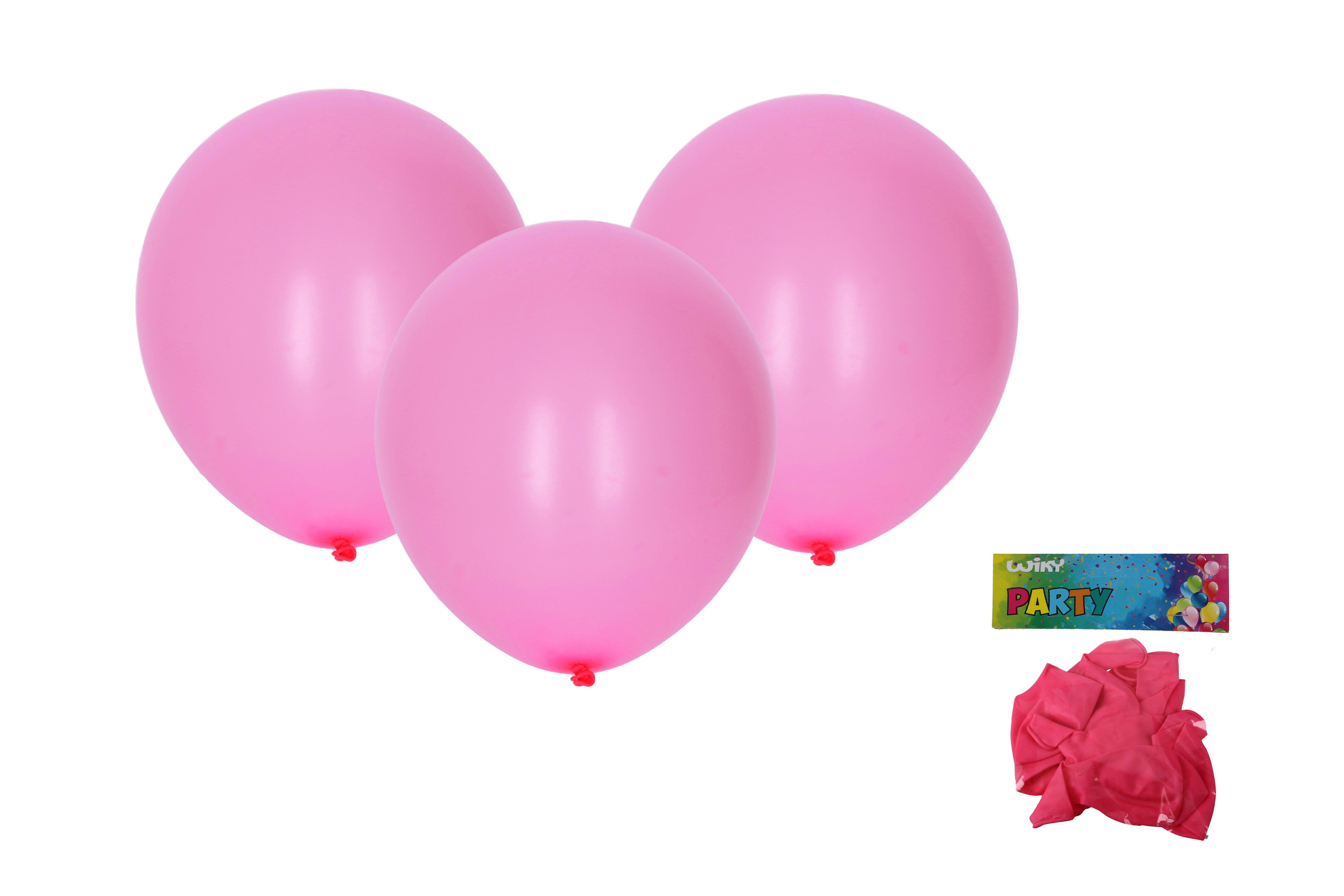 Globo Inflable 30cm - Set De 10uds Rosa